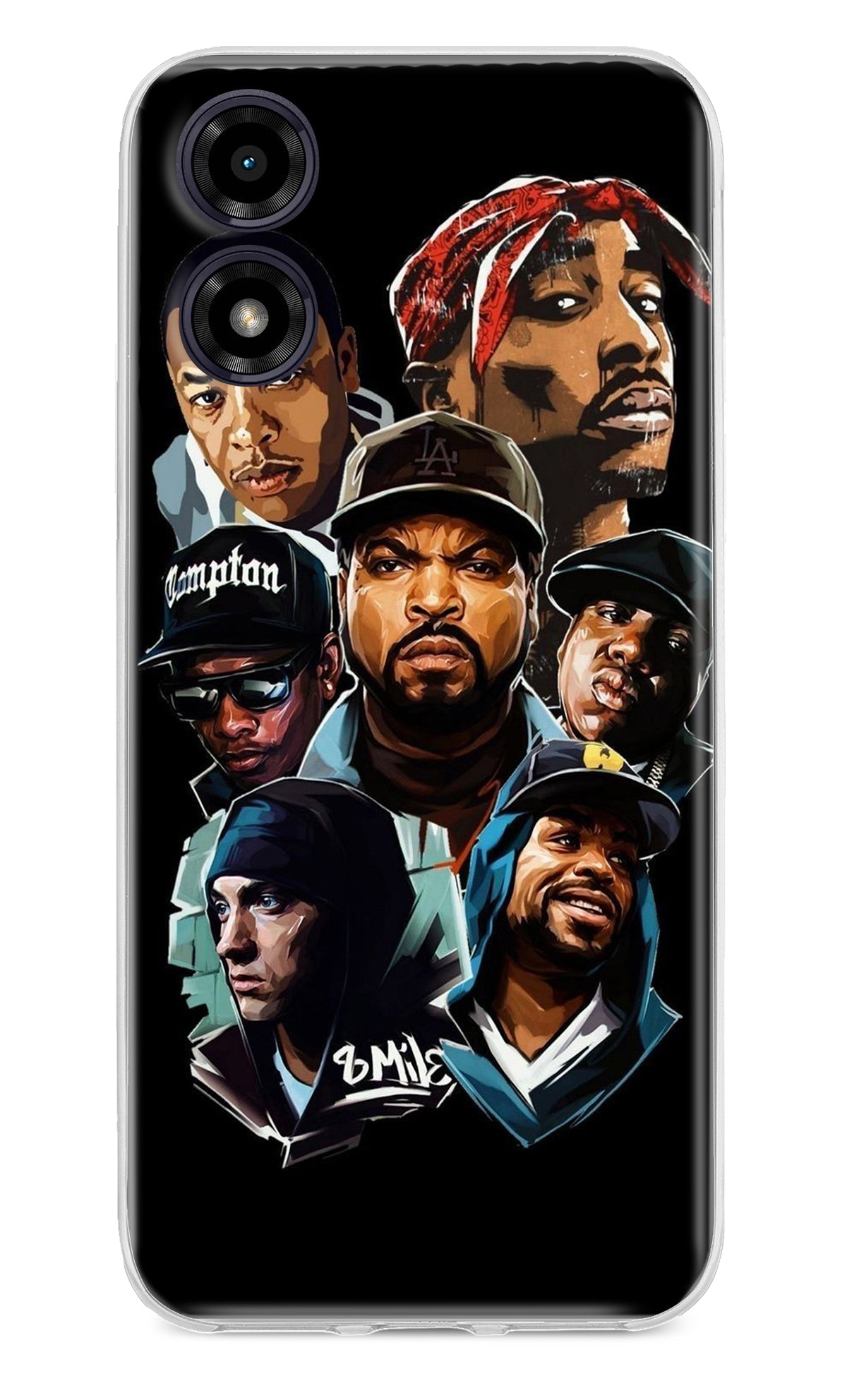 Rappers Moto G04 Back Cover