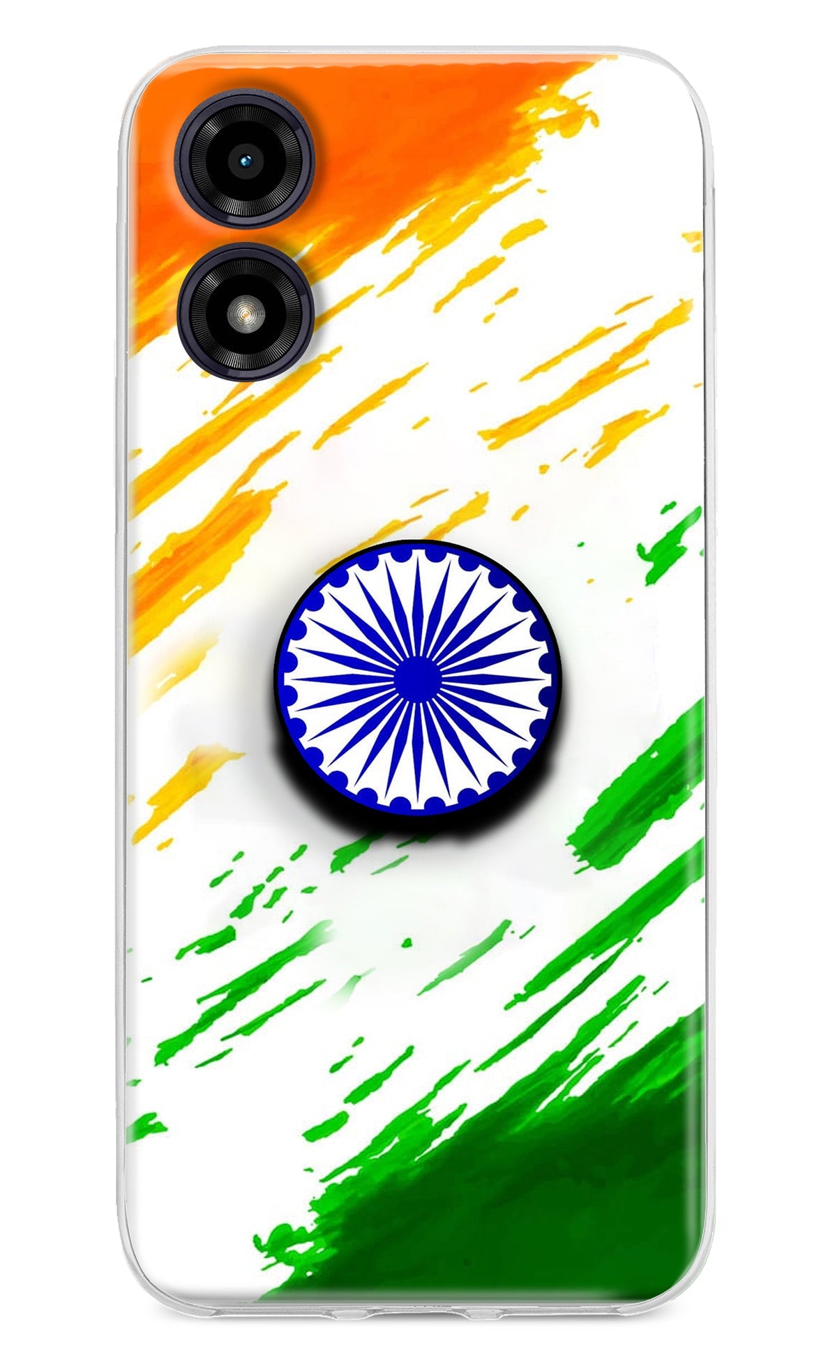 Indian Flag Ashoka Chakra Moto G04 Pop Case