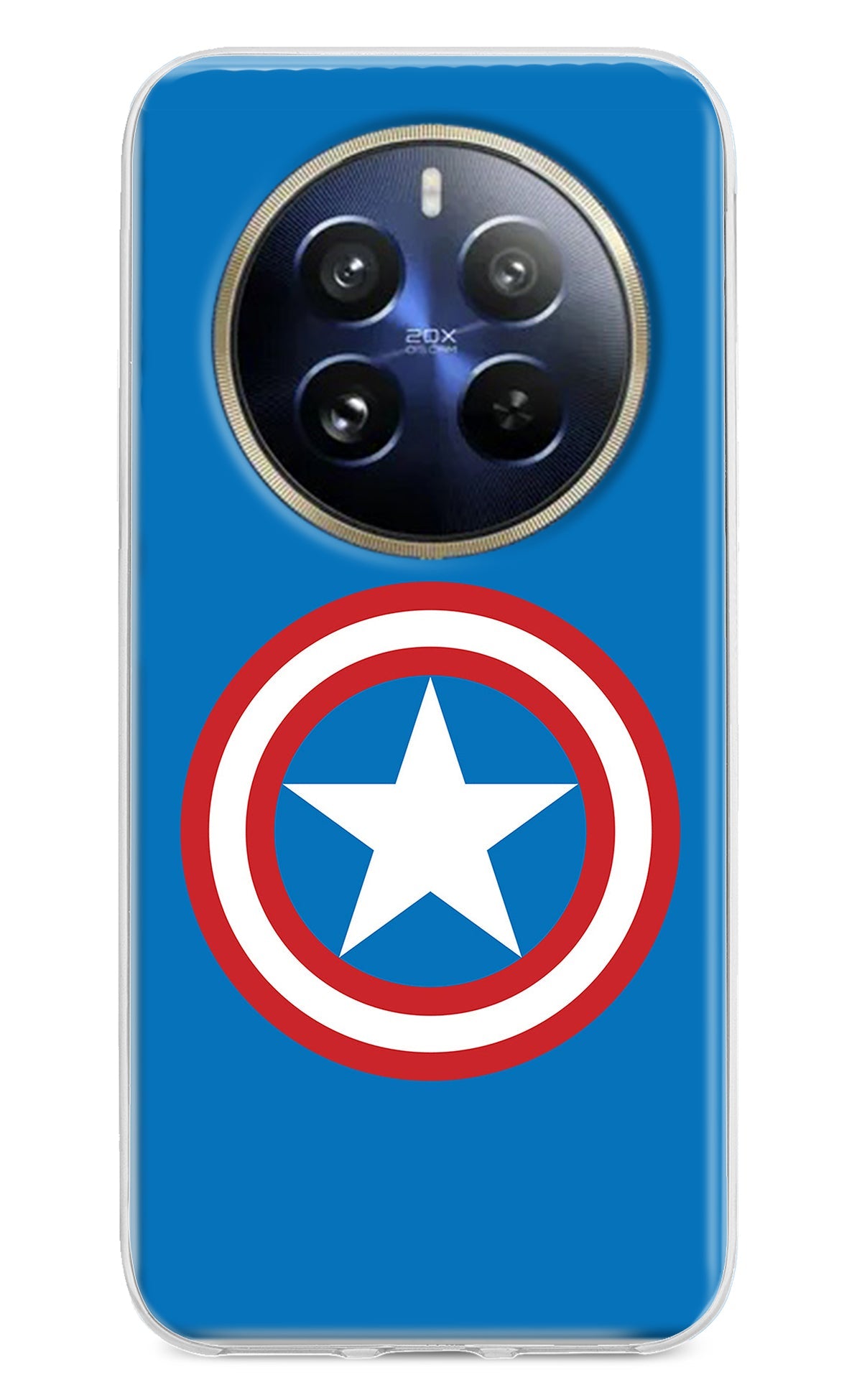 Captain America Logo Realme 12 Pro 5G/12 Pro+ 5G Back Cover