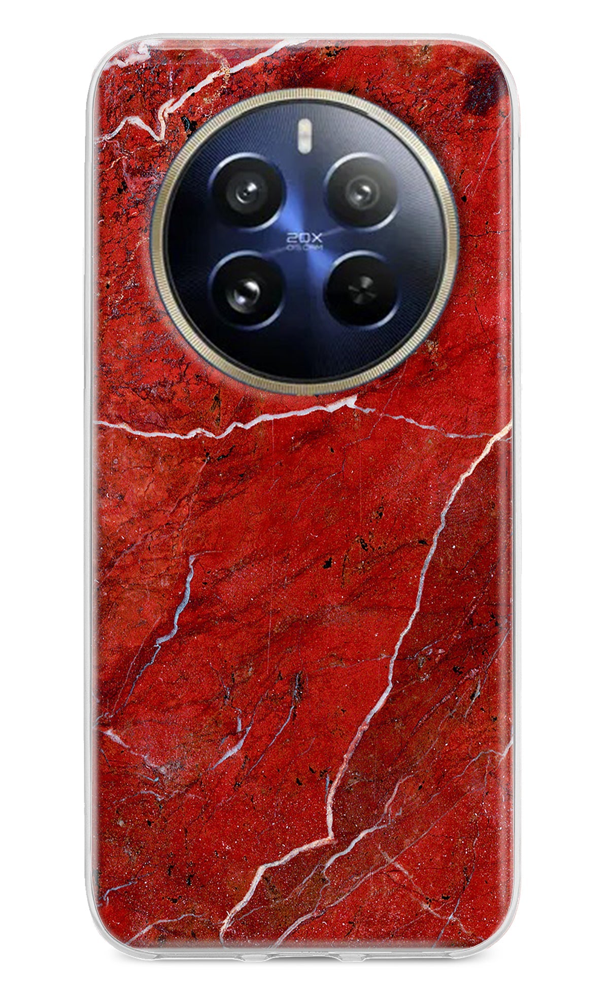 Red Marble Design Realme 12 Pro 5G/12 Pro+ 5G Back Cover