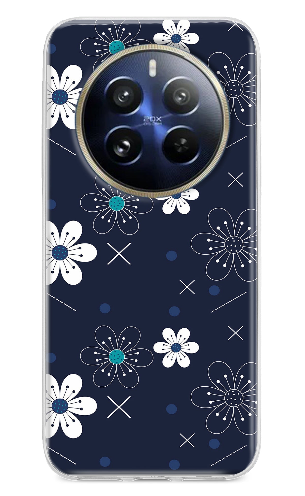 Flowers Realme 12 Pro 5G/12 Pro+ 5G Back Cover