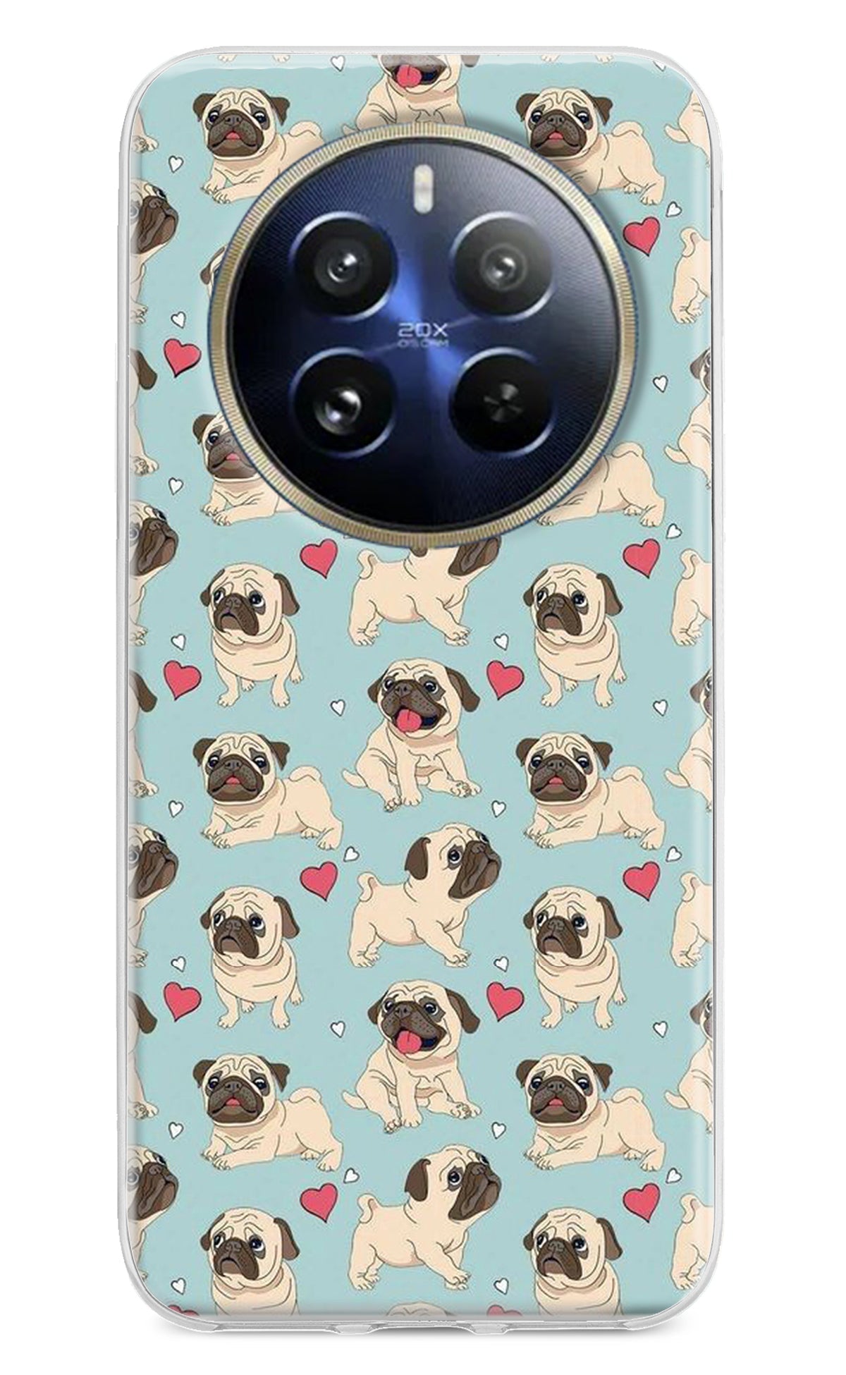 Pug Dog Realme 12 Pro 5G/12 Pro+ 5G Back Cover