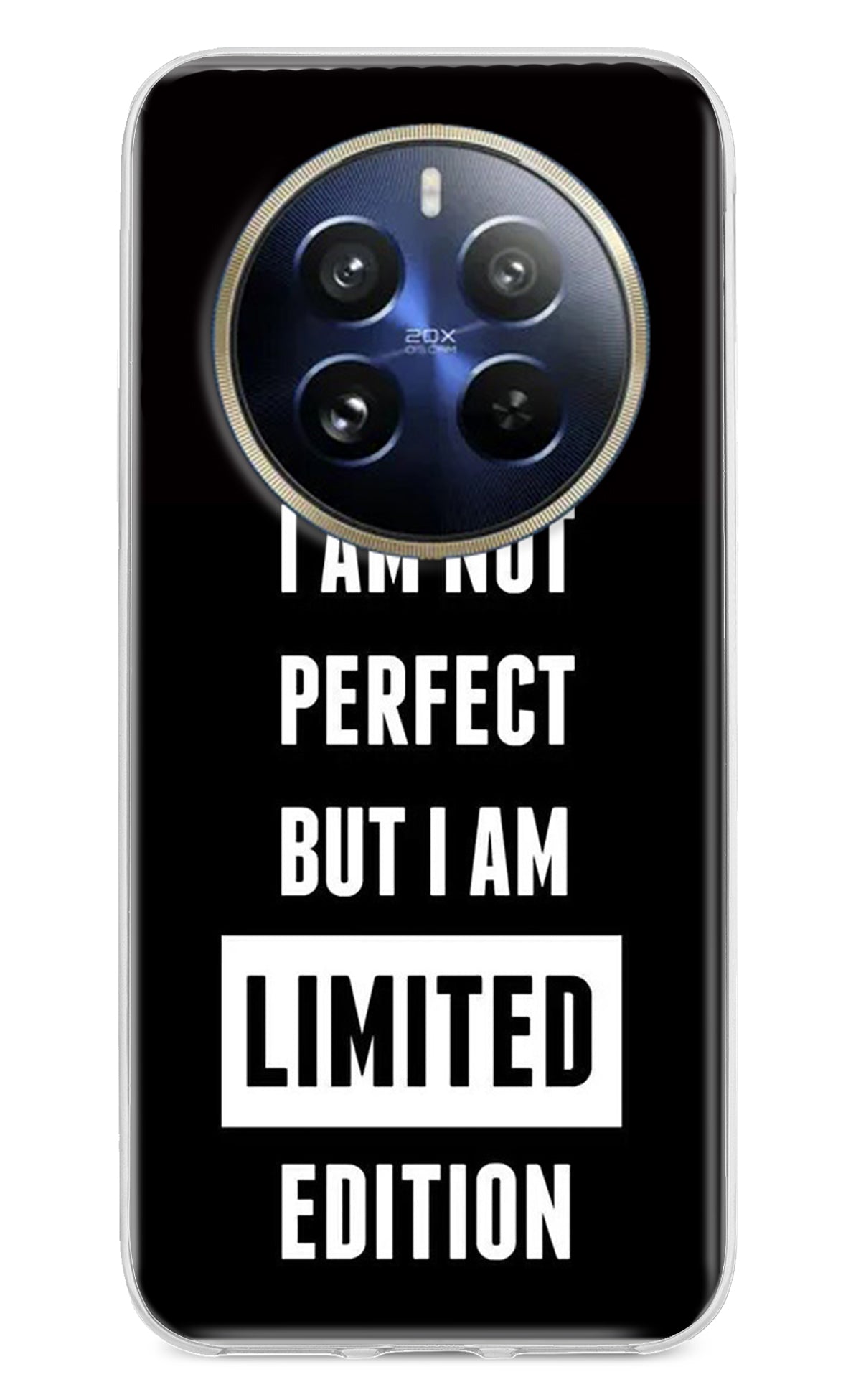 I Am Not Perfect But I Am Limited Edition Realme 12 Pro 5G/12 Pro+ 5G Back Cover