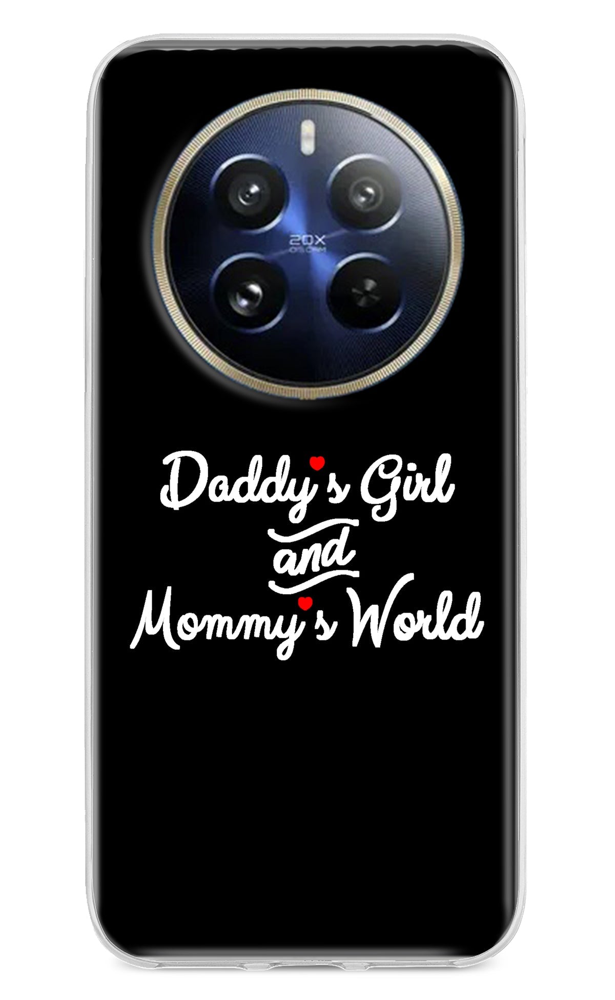 Daddy's Girl and Mommy's World Realme 12 Pro 5G/12 Pro+ 5G Back Cover