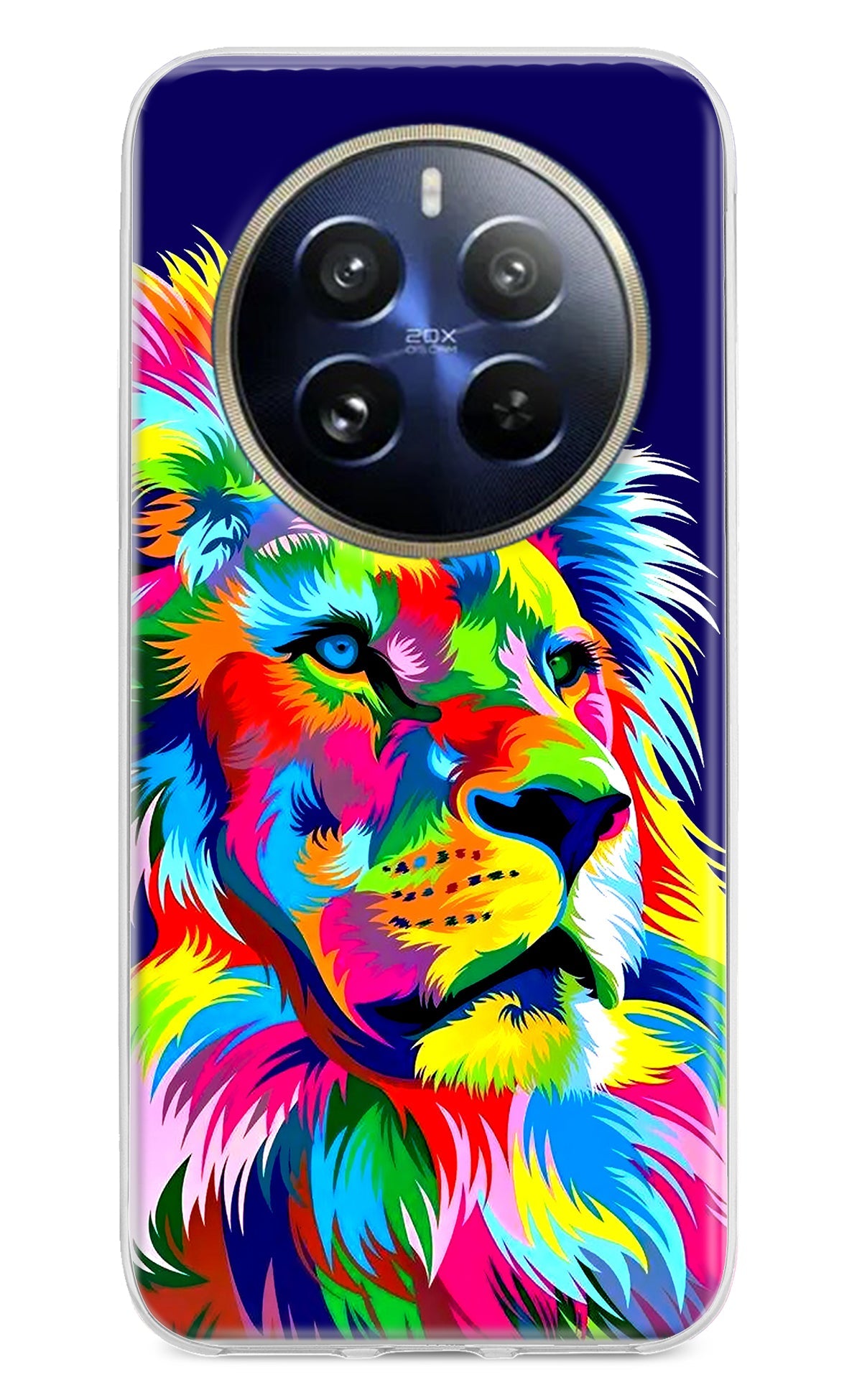 Vector Art Lion Realme 12 Pro 5G/12 Pro+ 5G Back Cover