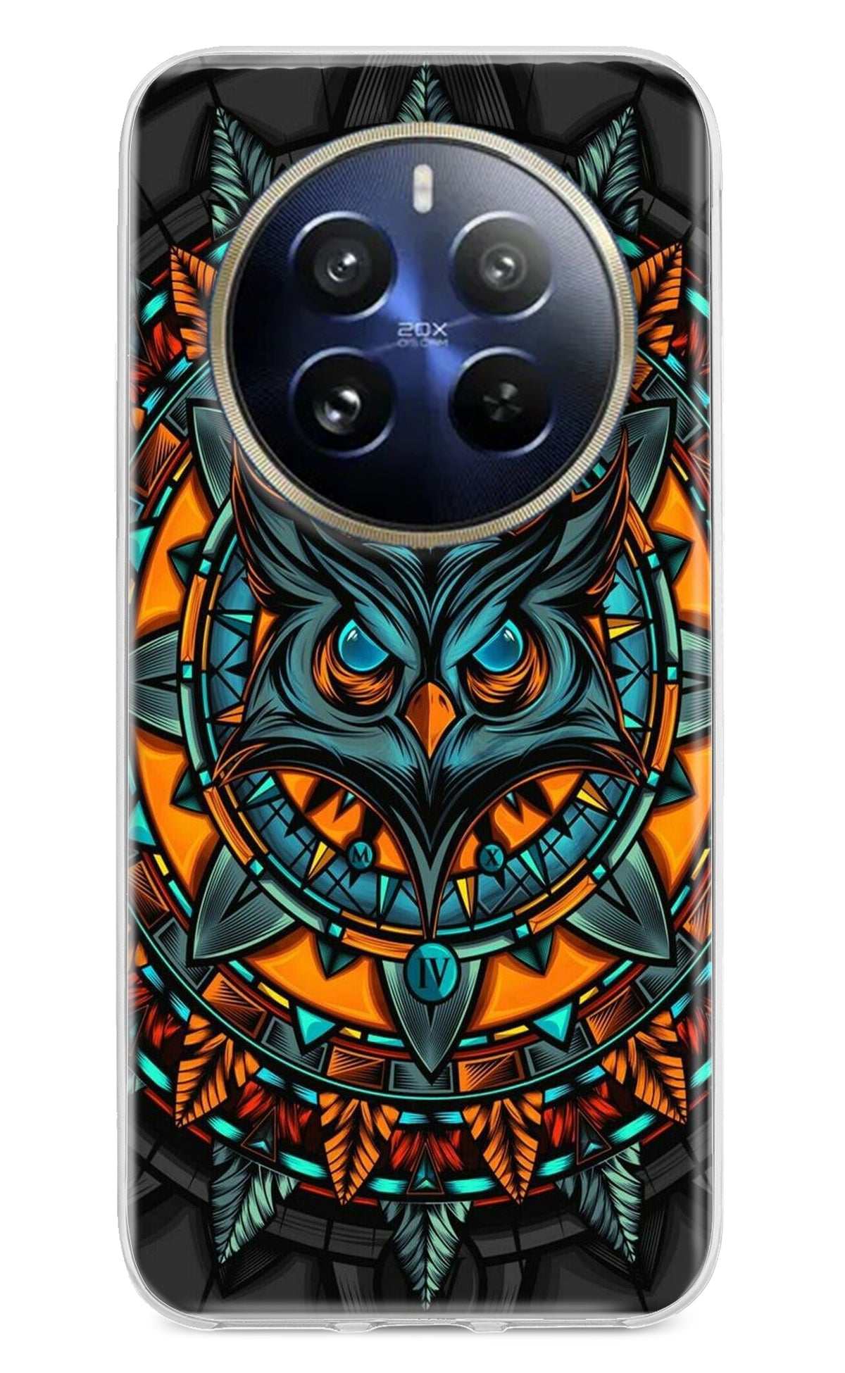 Angry Owl Art Realme 12 Pro 5G/12 Pro+ 5G Back Cover