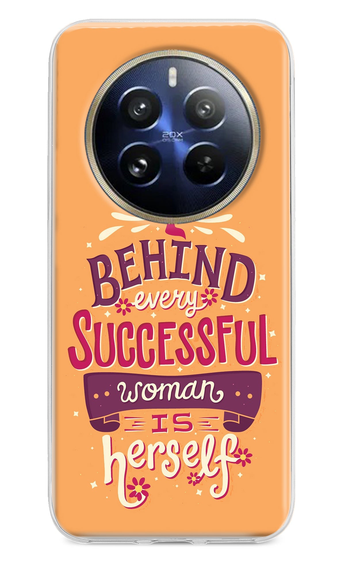 Behind Every Successful Woman There Is Herself Realme 12 Pro 5G/12 Pro+ 5G Back Cover