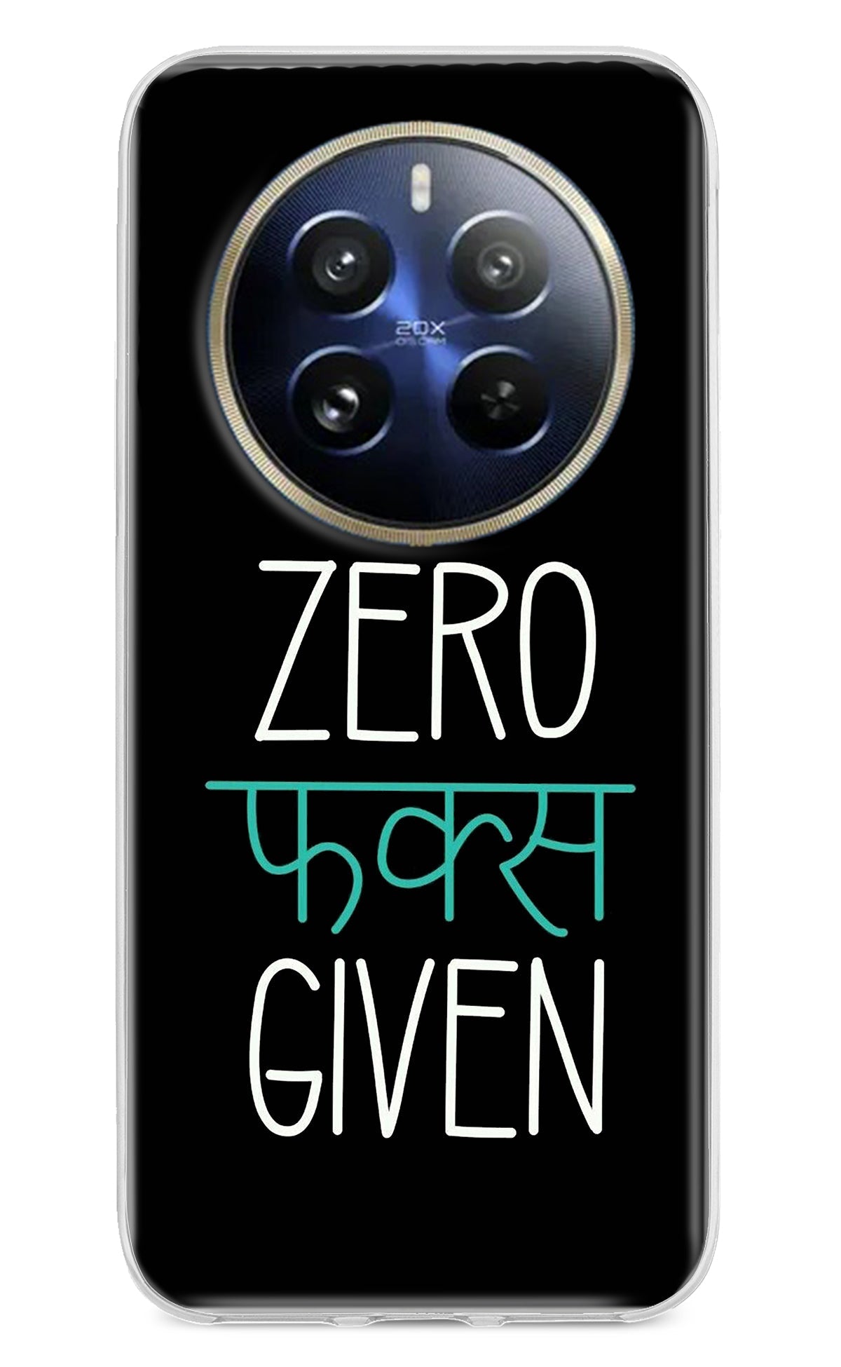 Zero Fucks Given Realme 12 Pro 5G/12 Pro+ 5G Back Cover