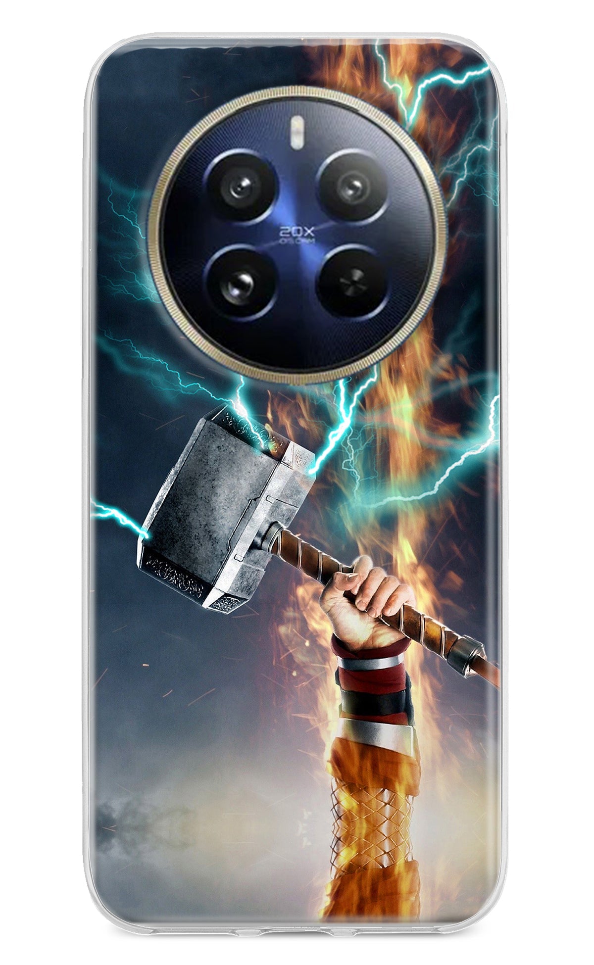 Thor Hammer Mjolnir Realme 12 Pro 5G/12 Pro+ 5G Back Cover