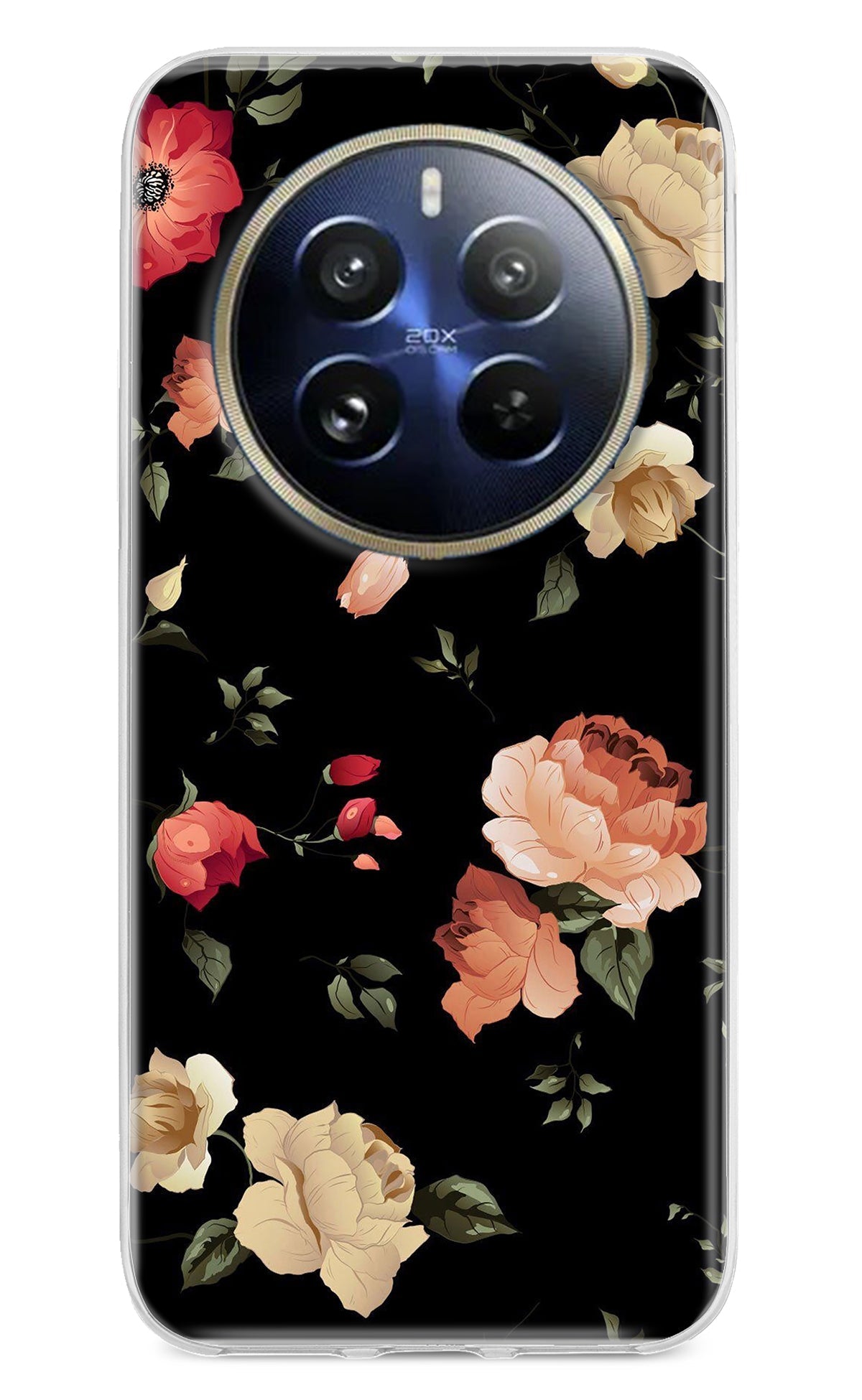 Flowers Realme 12 Pro 5G/12 Pro+ 5G Back Cover