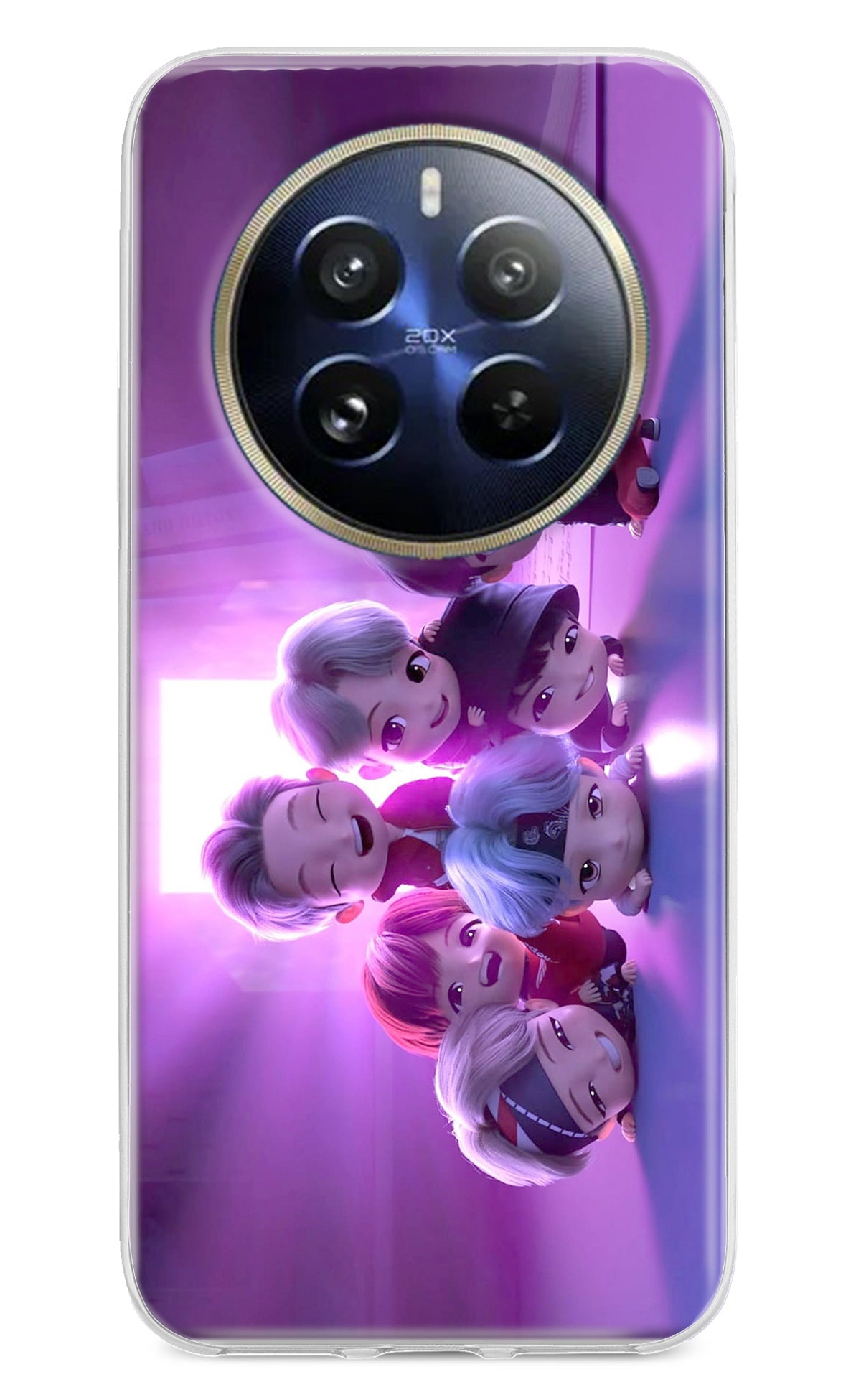 BTS Chibi Realme 12 Pro 5G/12 Pro+ 5G Back Cover