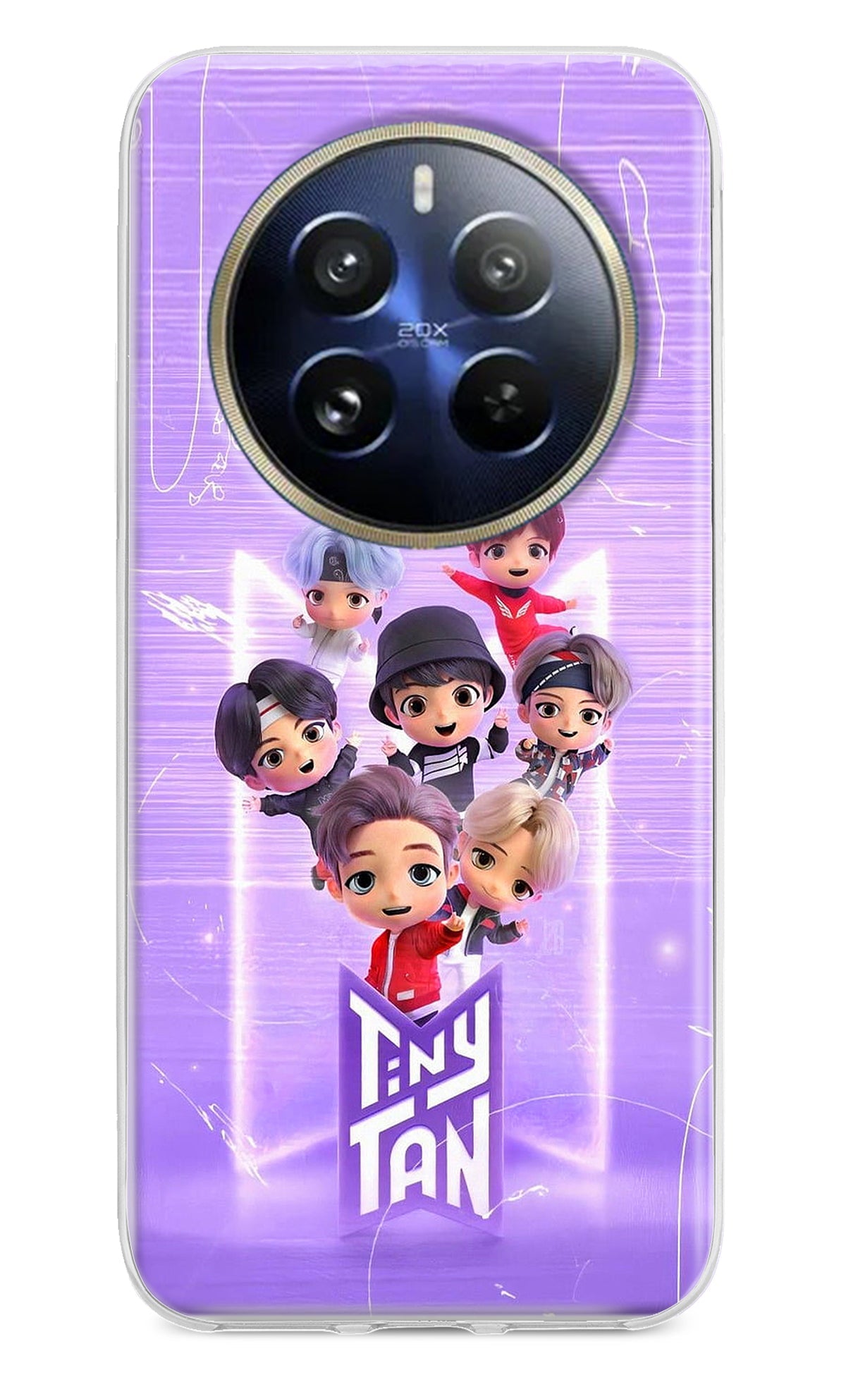 BTS Tiny Tan Realme 12 Pro 5G/12 Pro+ 5G Back Cover