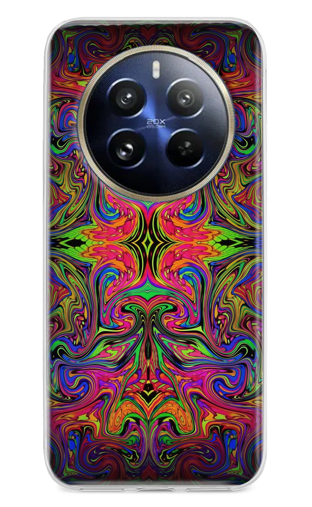 Psychedelic Art Realme 12 Pro 5G/12 Pro+ 5G Back Cover