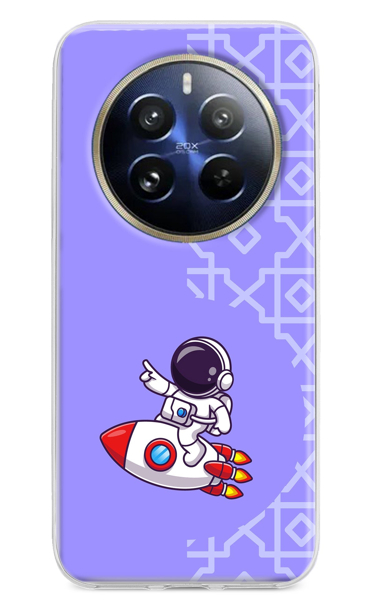 Cute Astronaut Realme 12 Pro 5G/12 Pro+ 5G Back Cover