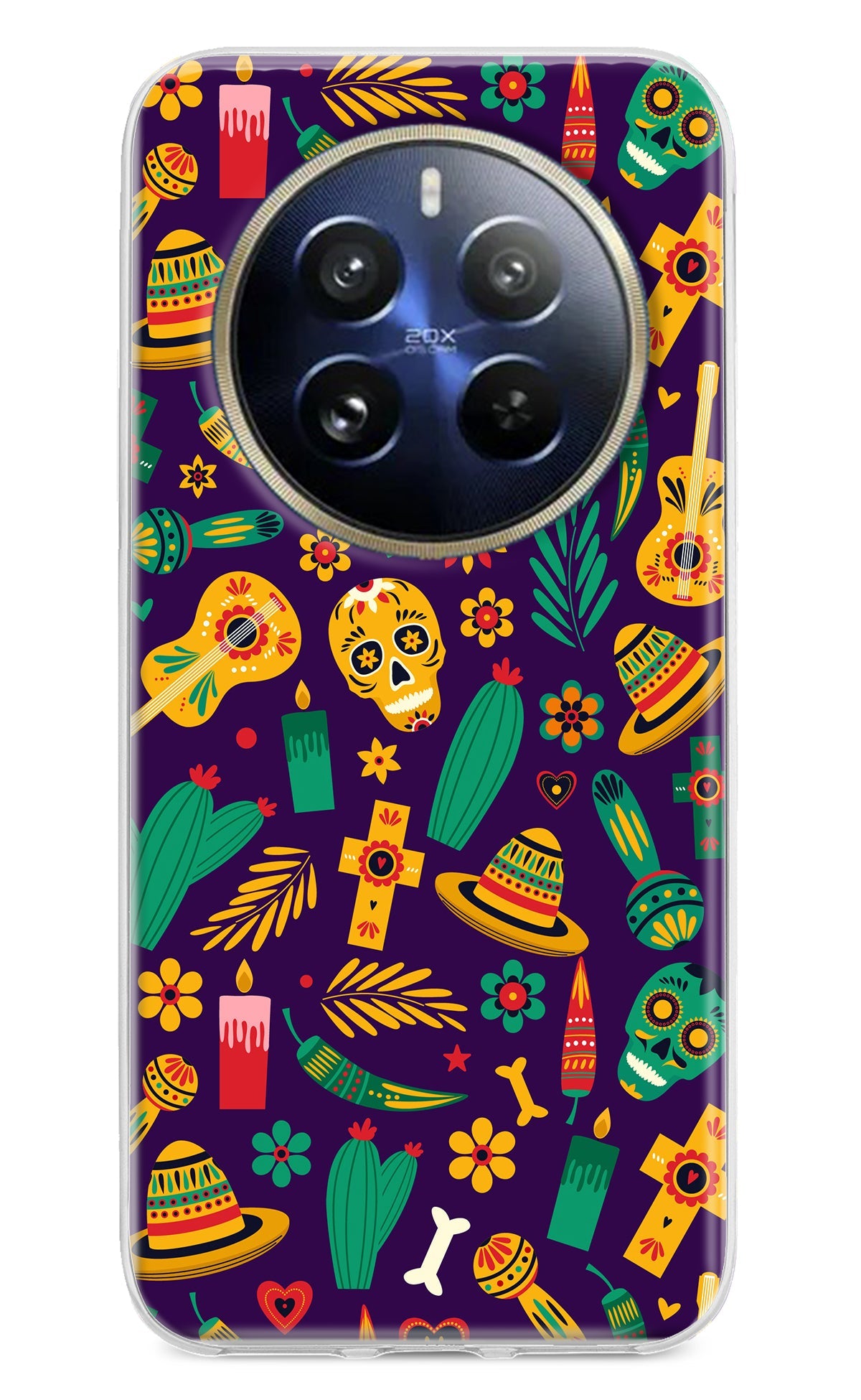 Mexican Artwork Realme 12 Pro 5G/12 Pro+ 5G Back Cover