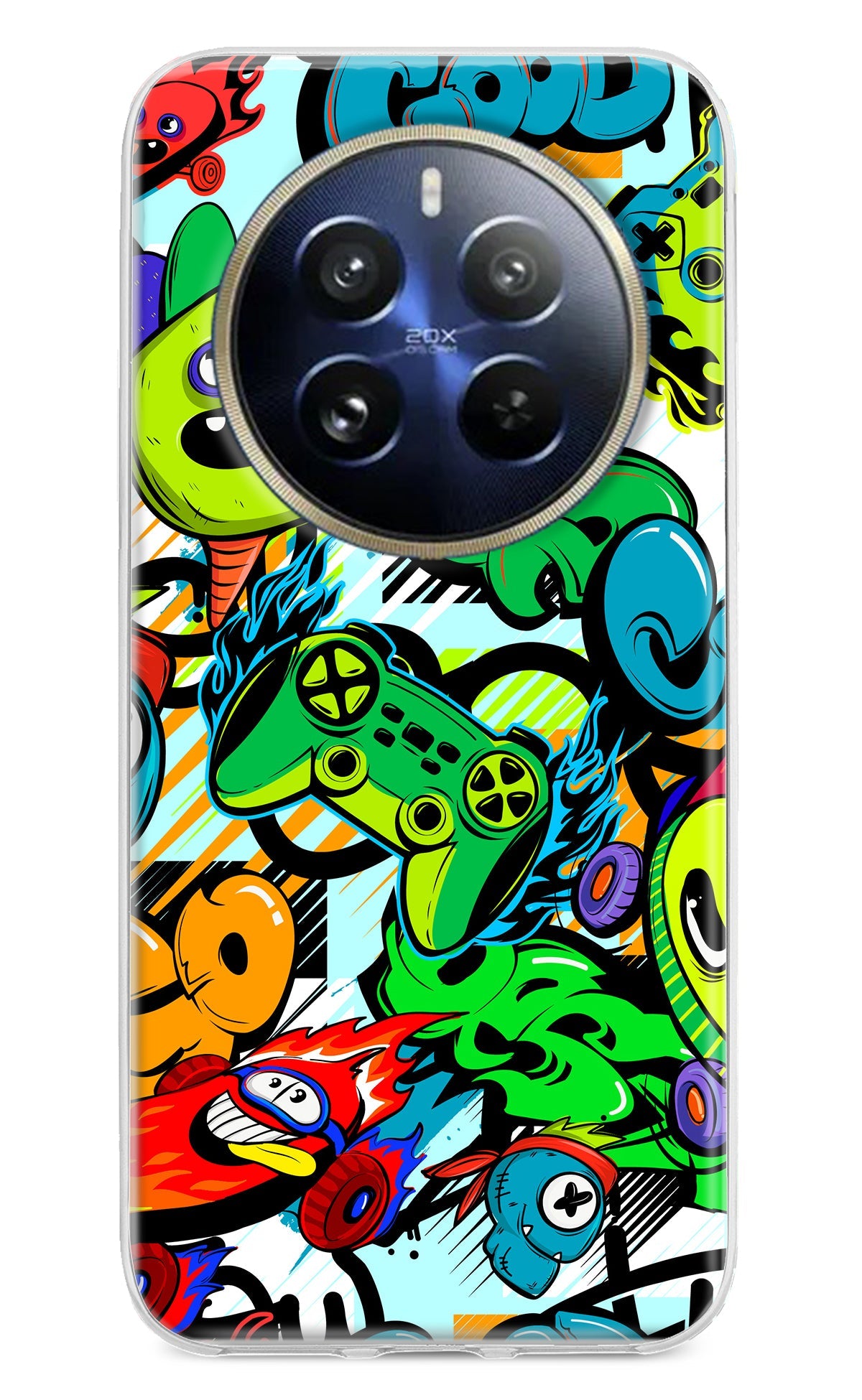 Game Doodle Realme 12 Pro 5G/12 Pro+ 5G Back Cover