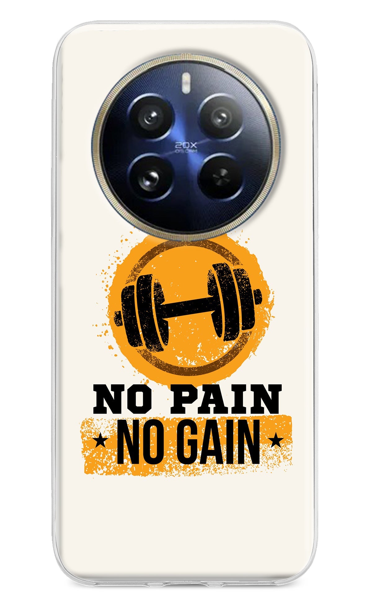 No Pain No Gain Realme 12 Pro 5G/12 Pro+ 5G Back Cover