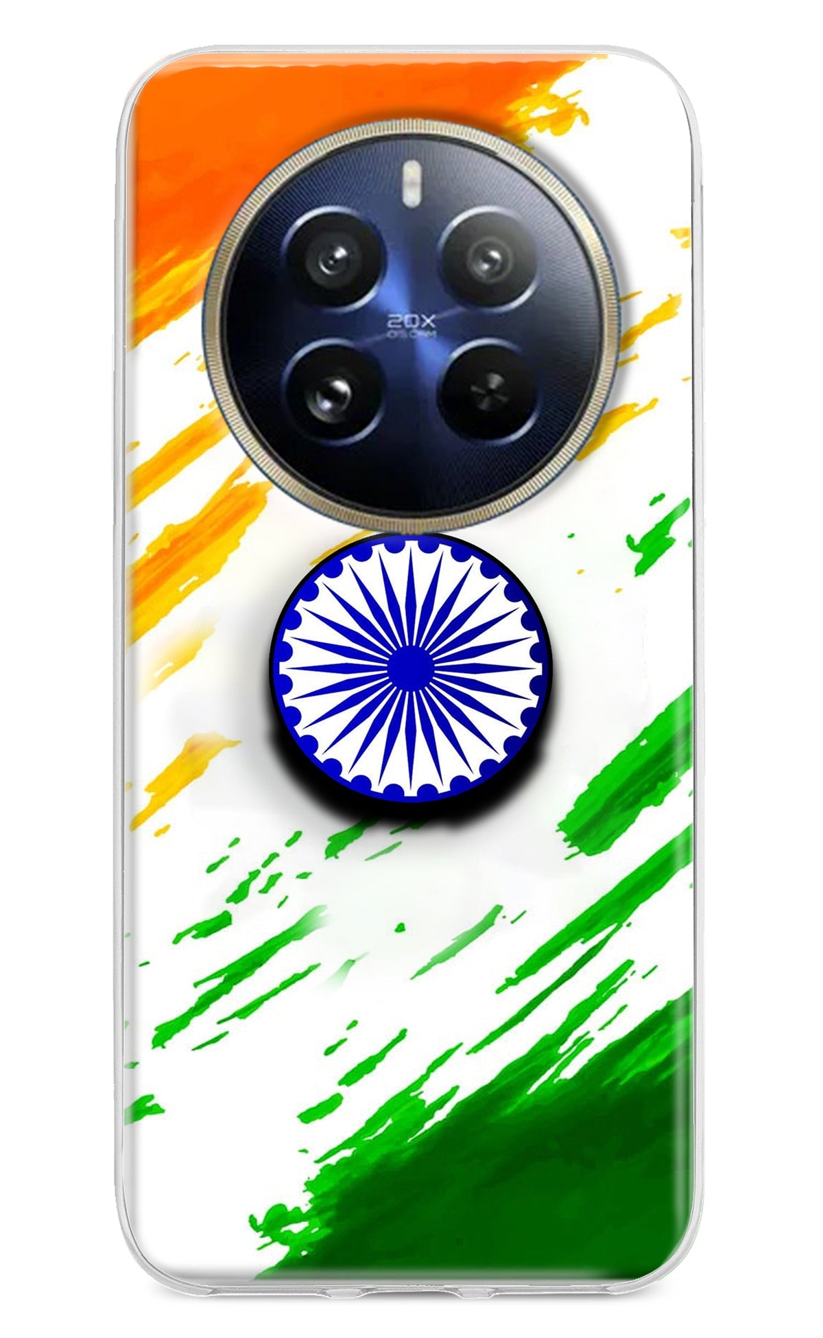 Indian Flag Ashoka Chakra Realme 12 Pro 5G/12 Pro+ 5G Pop Case