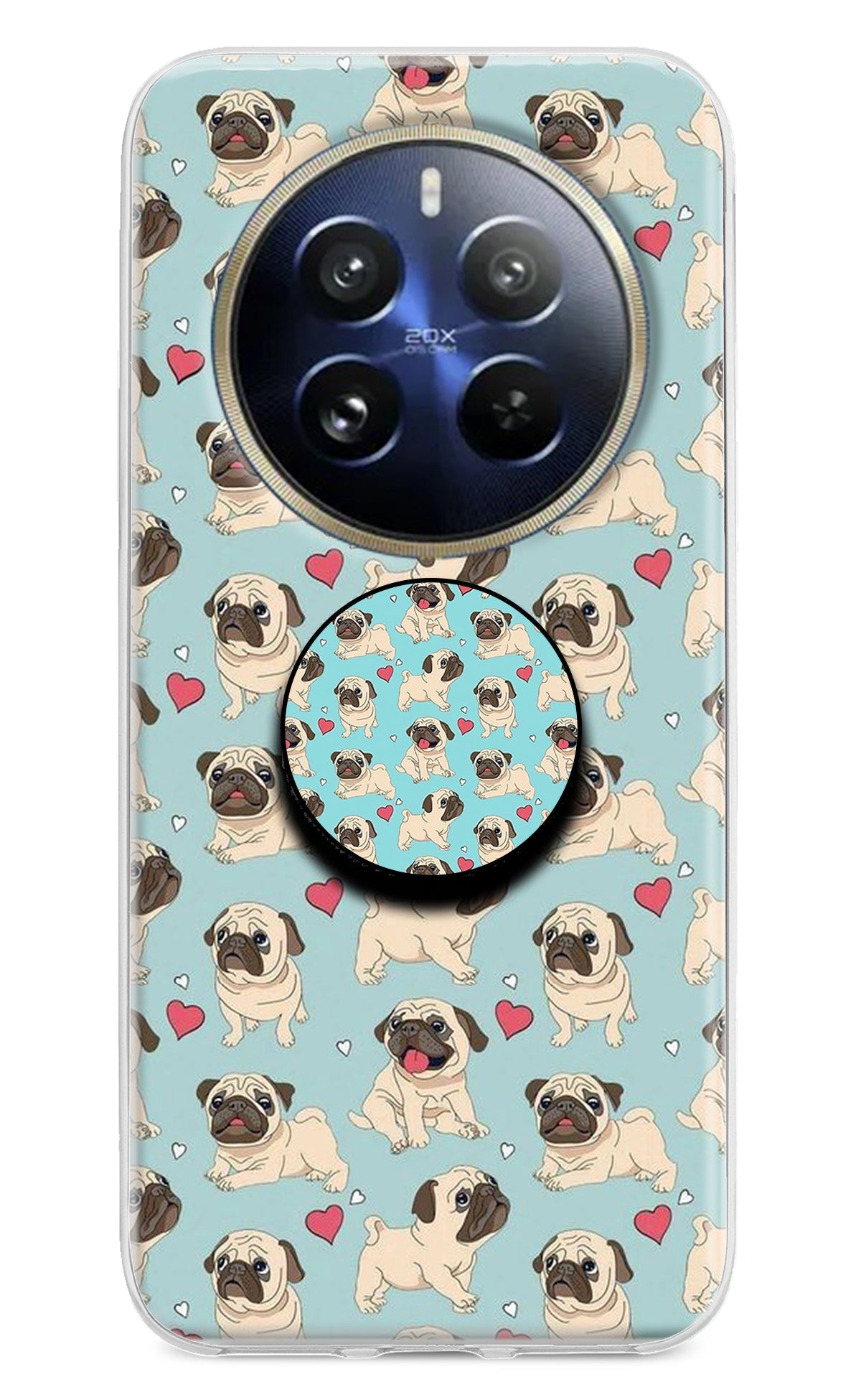 Pug Dog Realme 12 Pro 5G/12 Pro+ 5G Pop Case