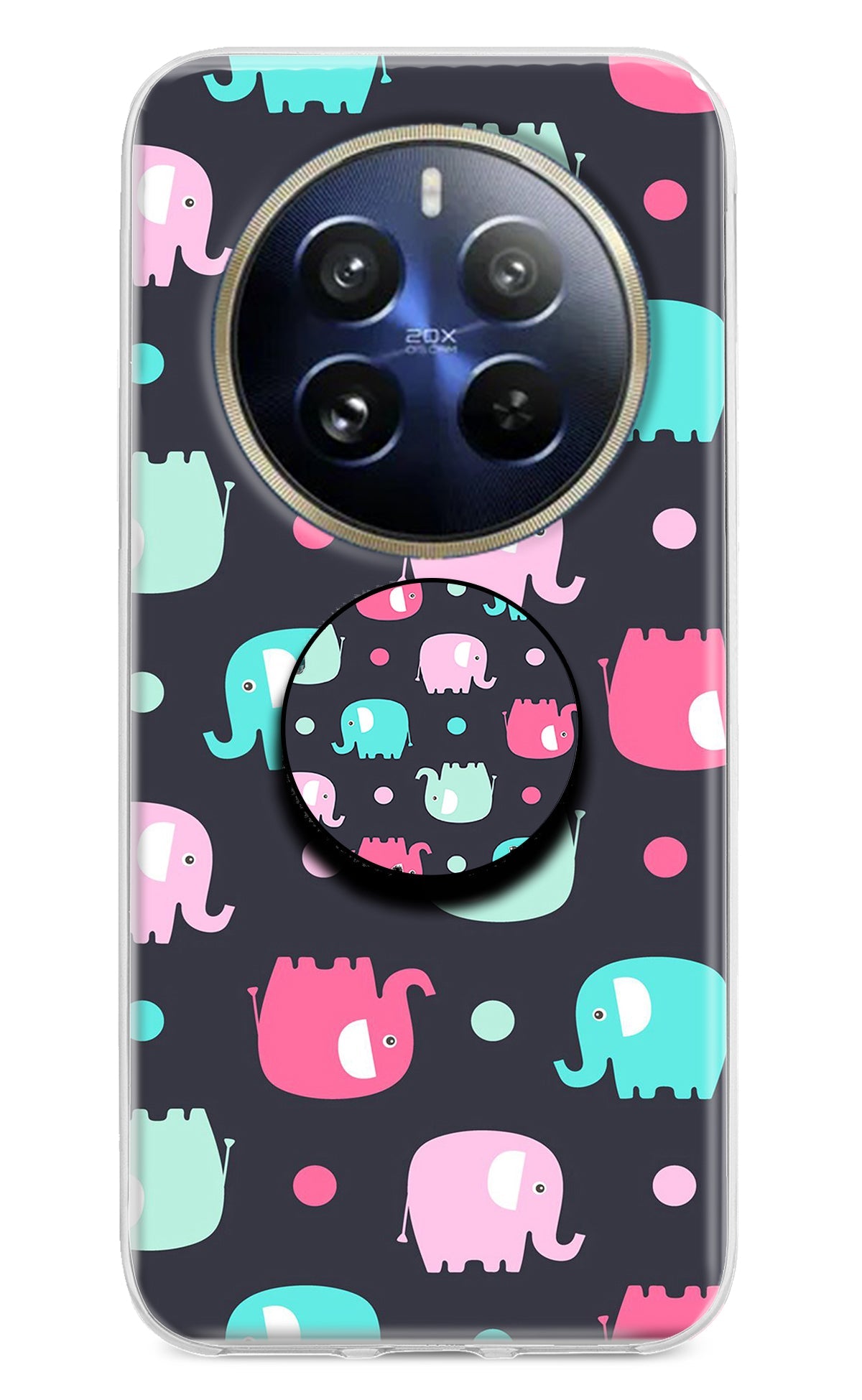 Baby Elephants Realme 12 Pro 5G/12 Pro+ 5G Pop Case