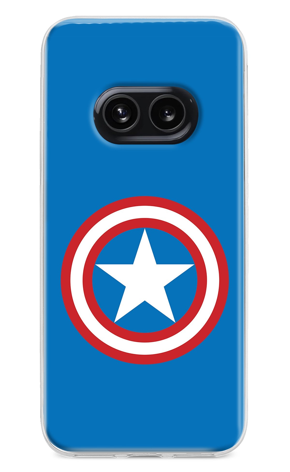 Captain America Logo Nothing Phone 2A Back Cover