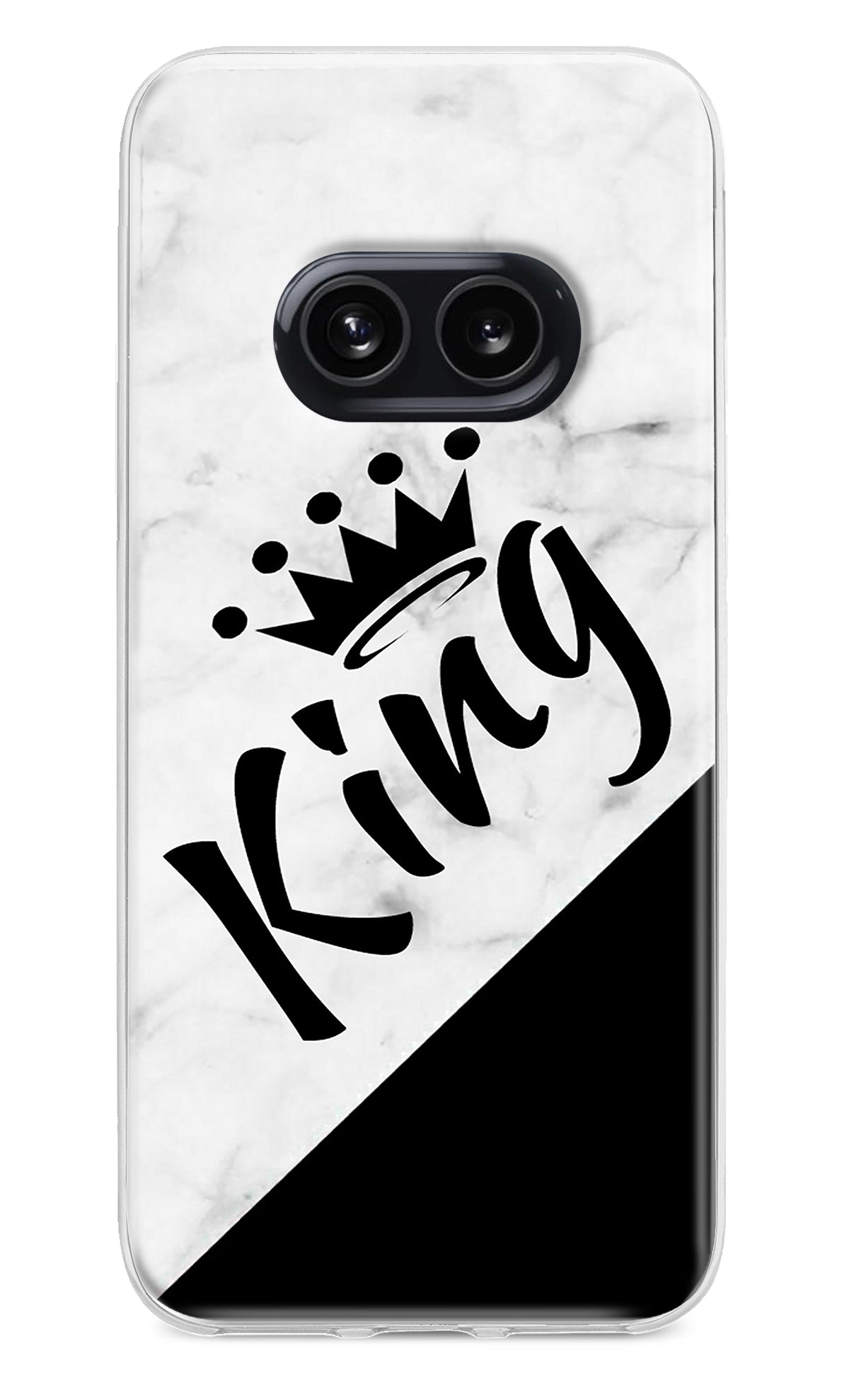 King Nothing Phone 2A Back Cover