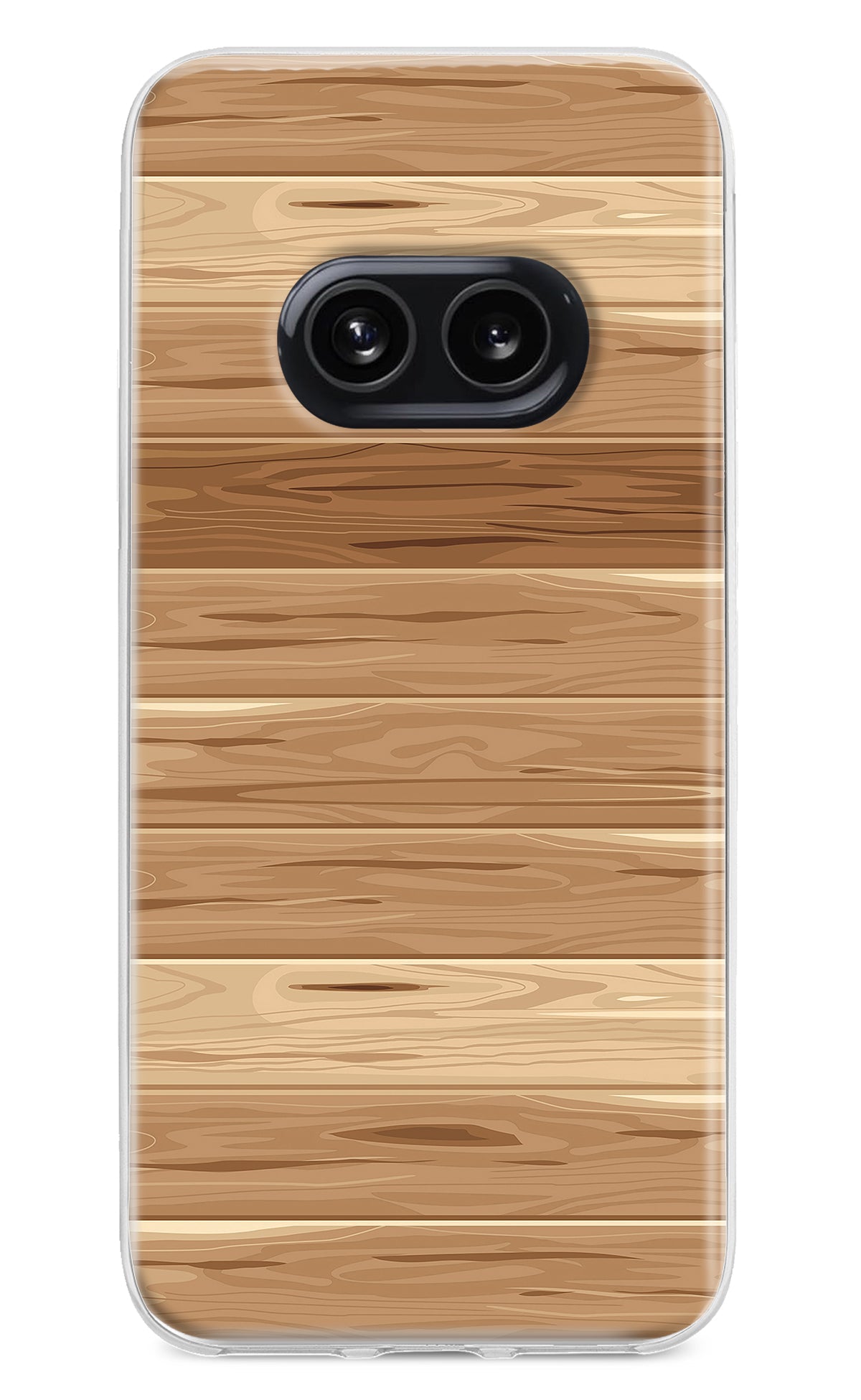 Wooden Vector Nothing Phone 2A Back Cover