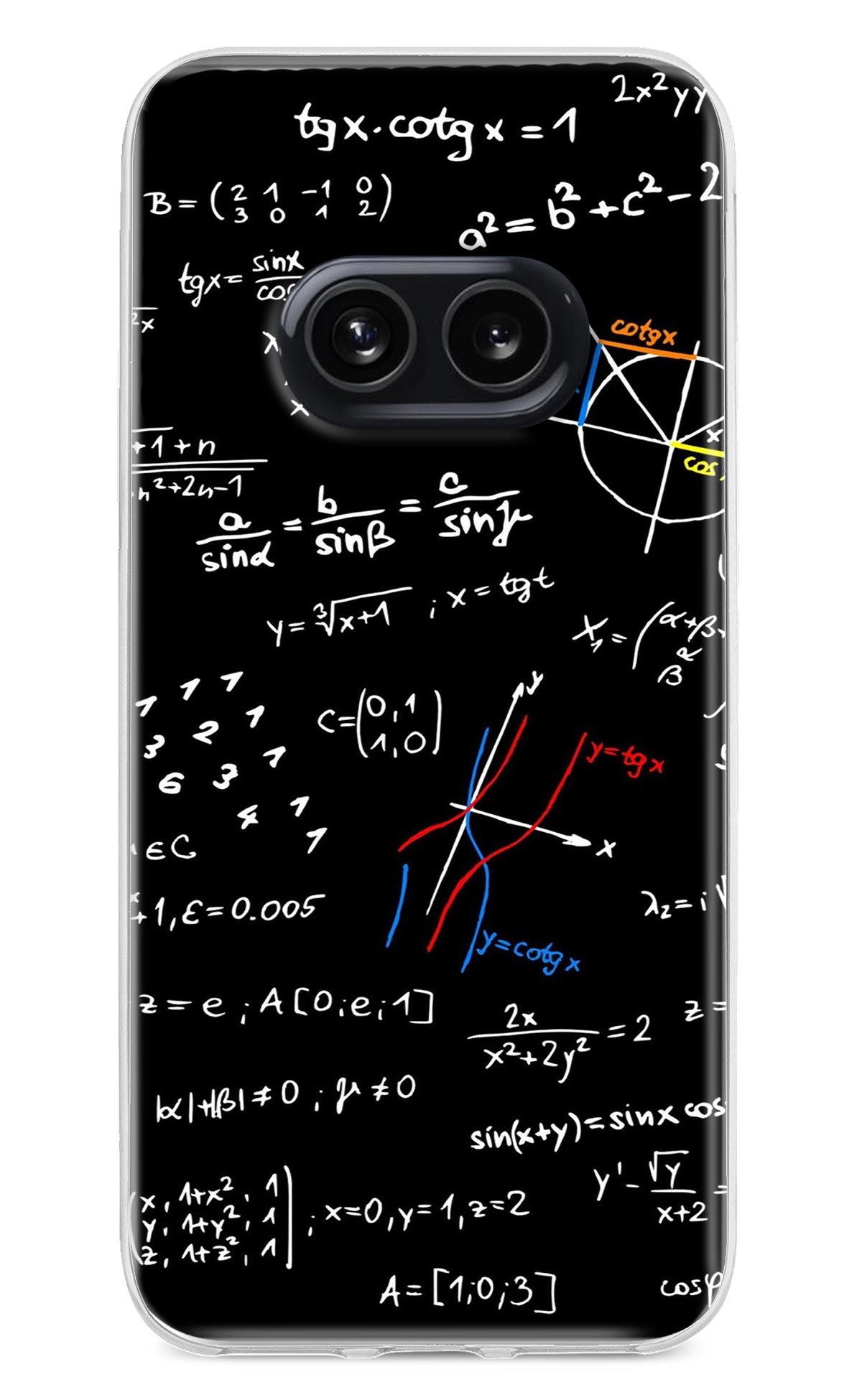 Mathematics Formula Nothing Phone 2A Back Cover