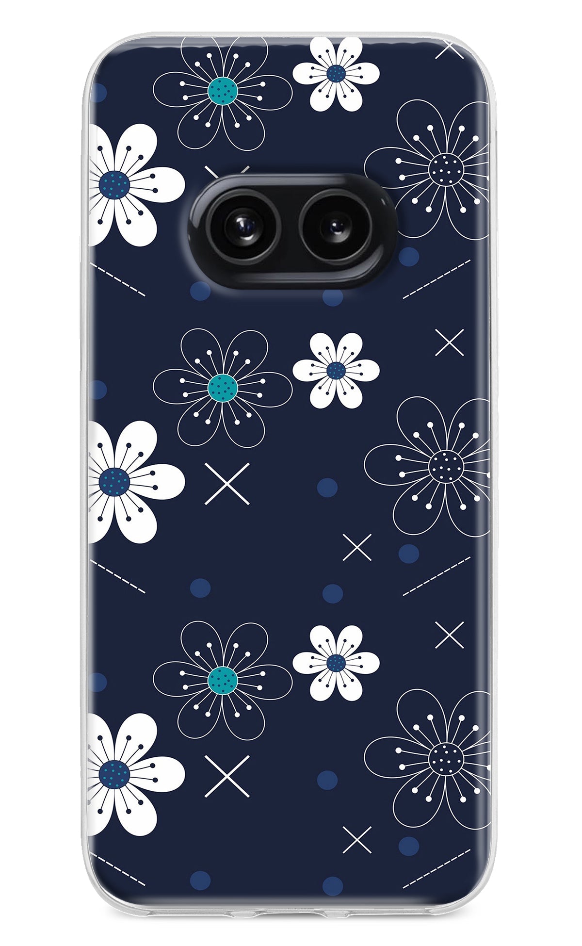 Flowers Nothing Phone 2A Back Cover