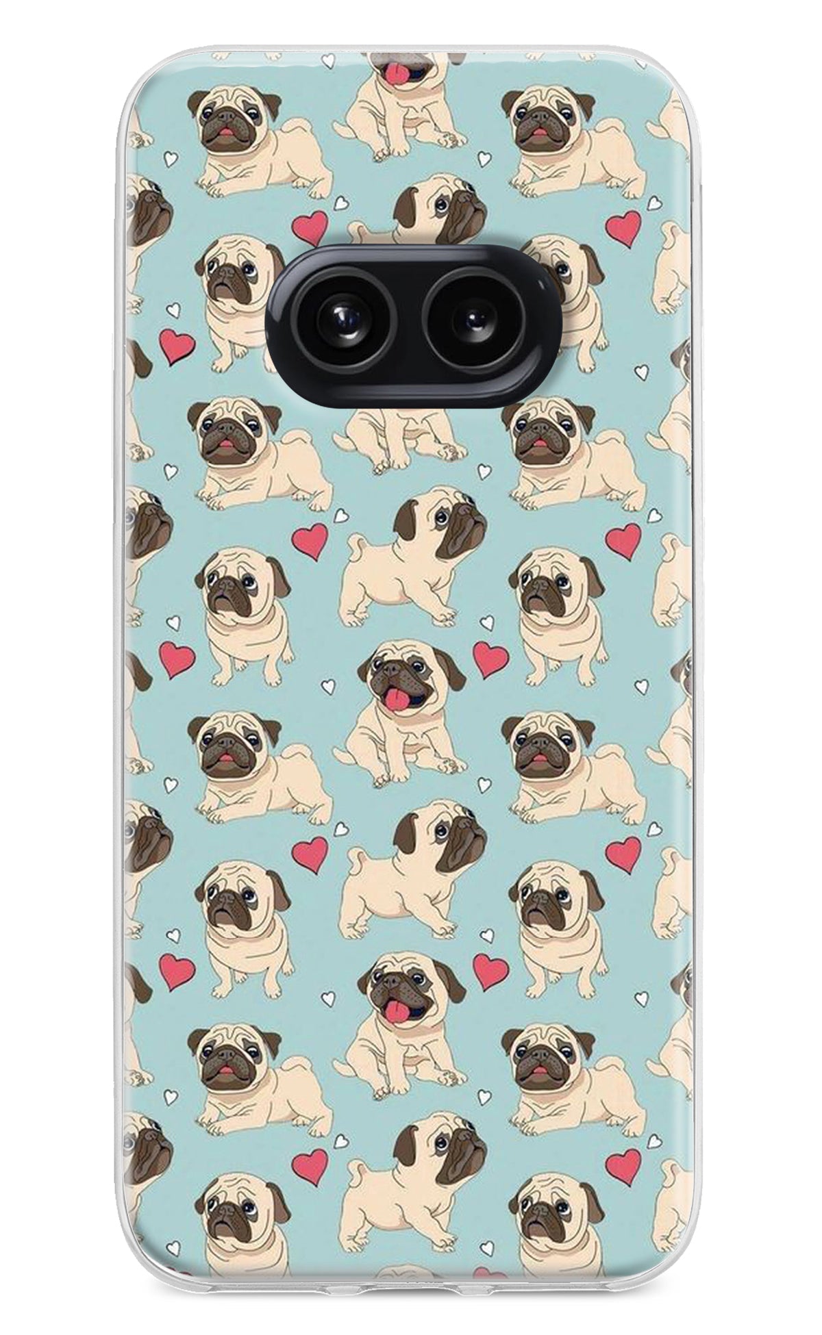 Pug Dog Nothing Phone 2A Back Cover