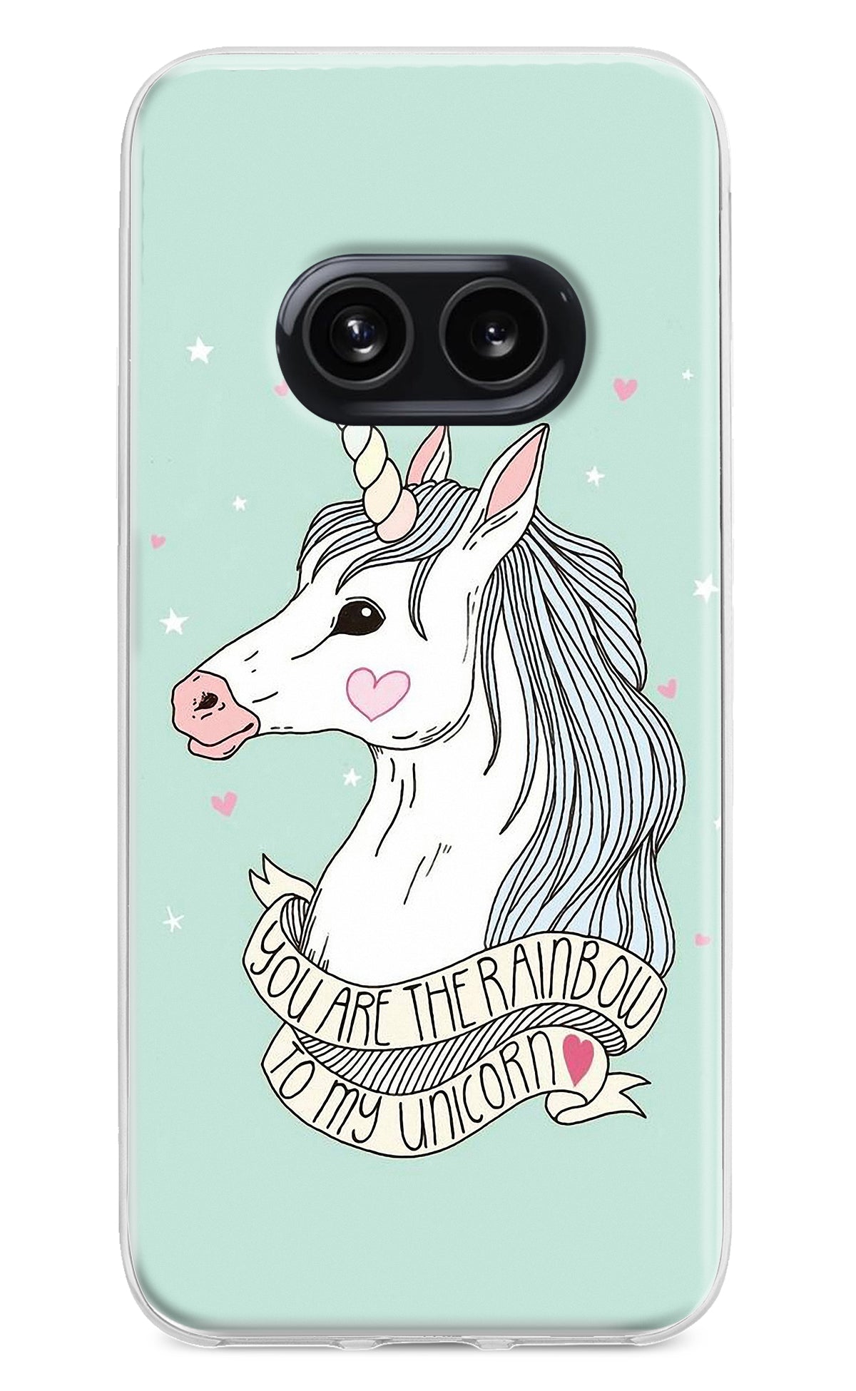 Unicorn Wallpaper Nothing Phone 2A Back Cover