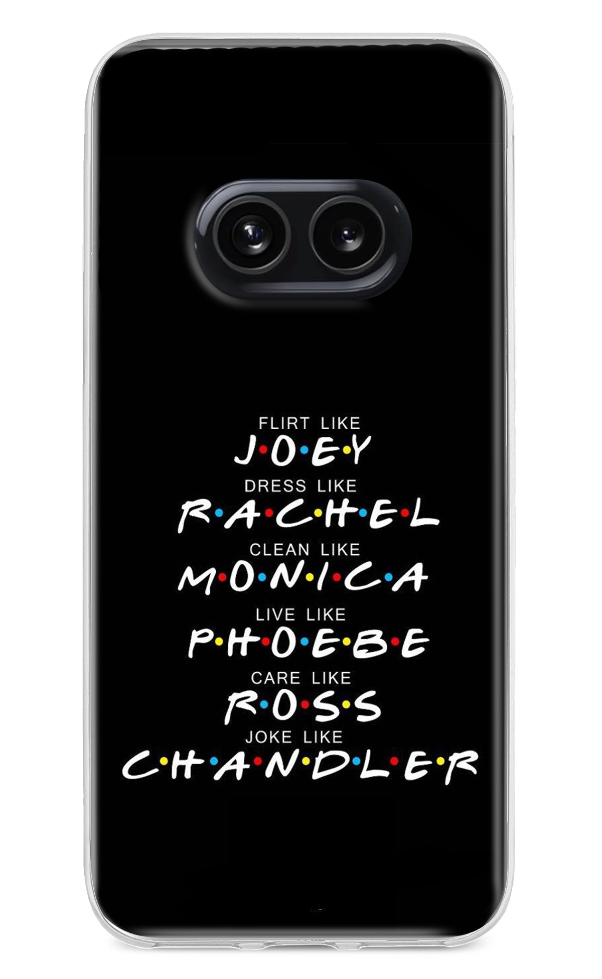 FRIENDS Character Nothing Phone 2A Back Cover