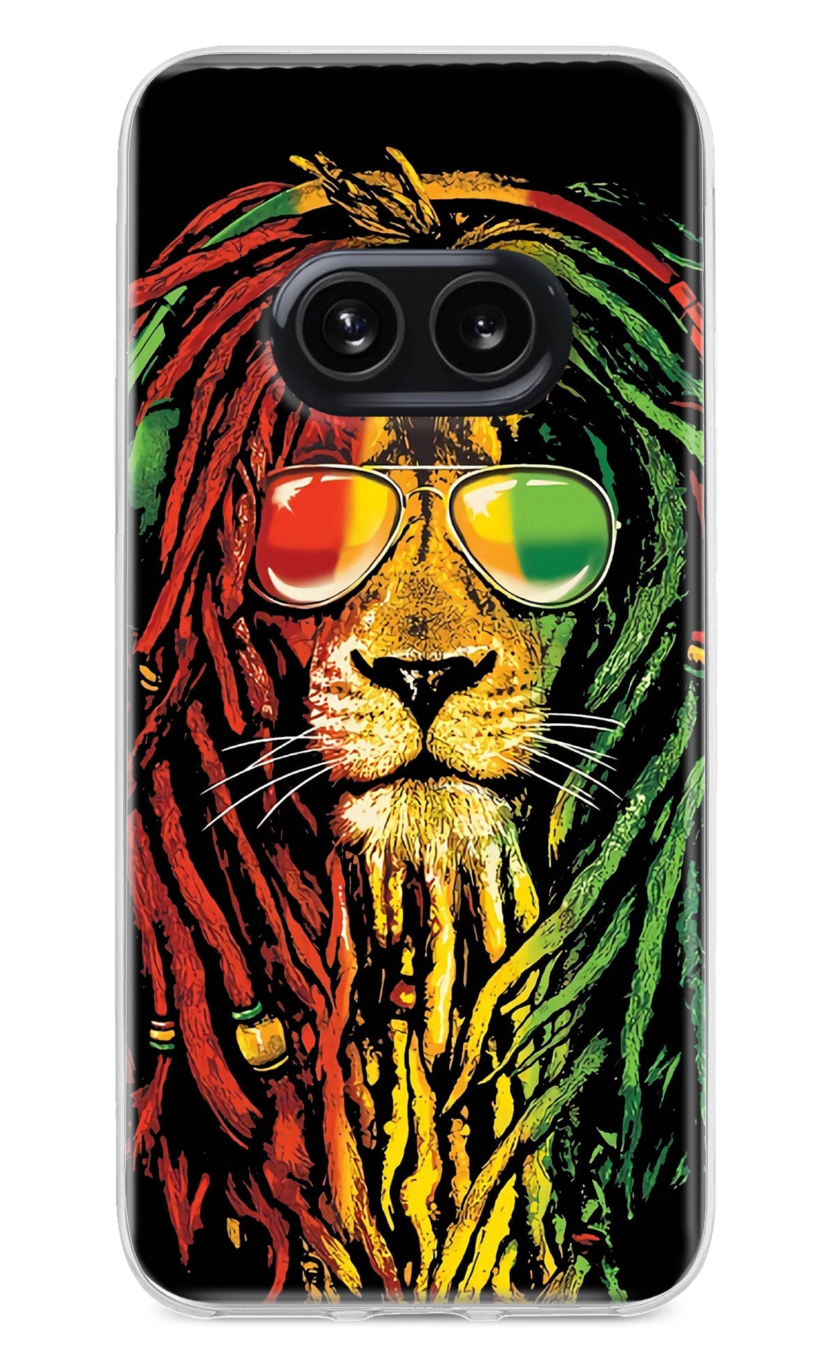 Rasta Lion Nothing Phone 2A Back Cover