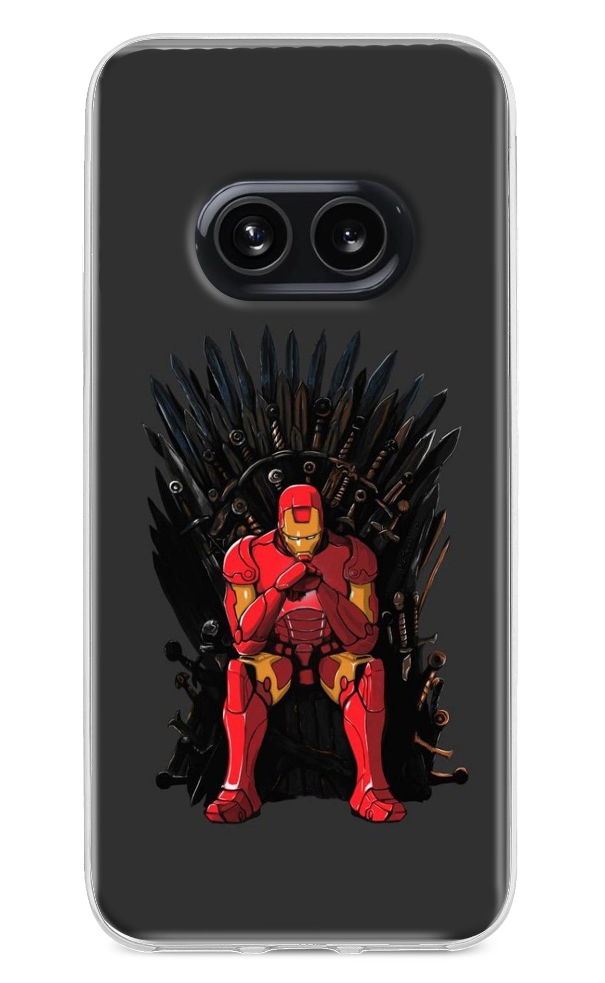 Ironman Throne Nothing Phone 2A Back Cover