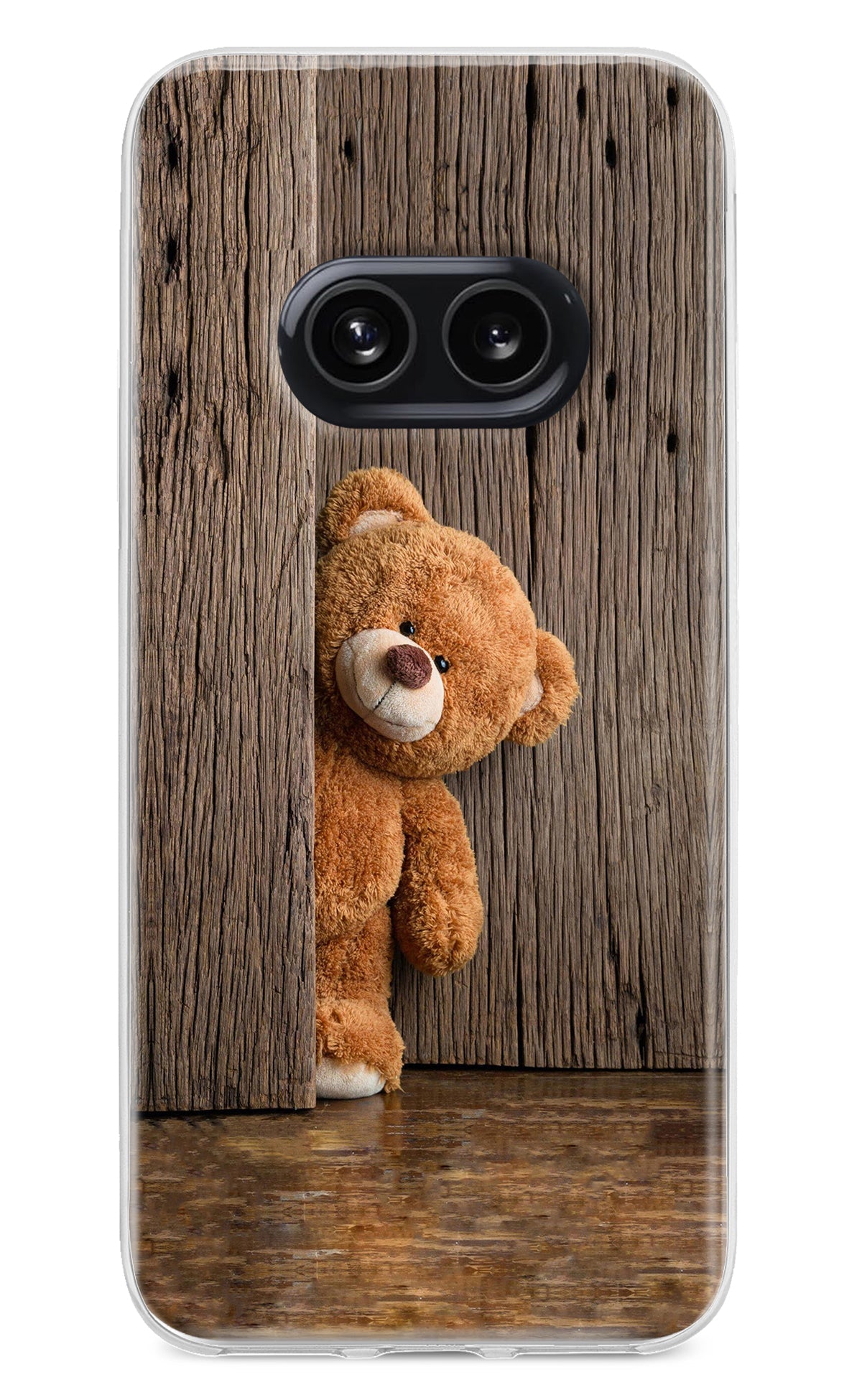 Teddy Wooden Nothing Phone 2A Back Cover