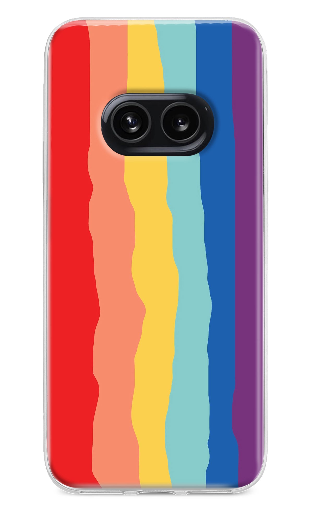 Rainbow Nothing Phone 2A Back Cover