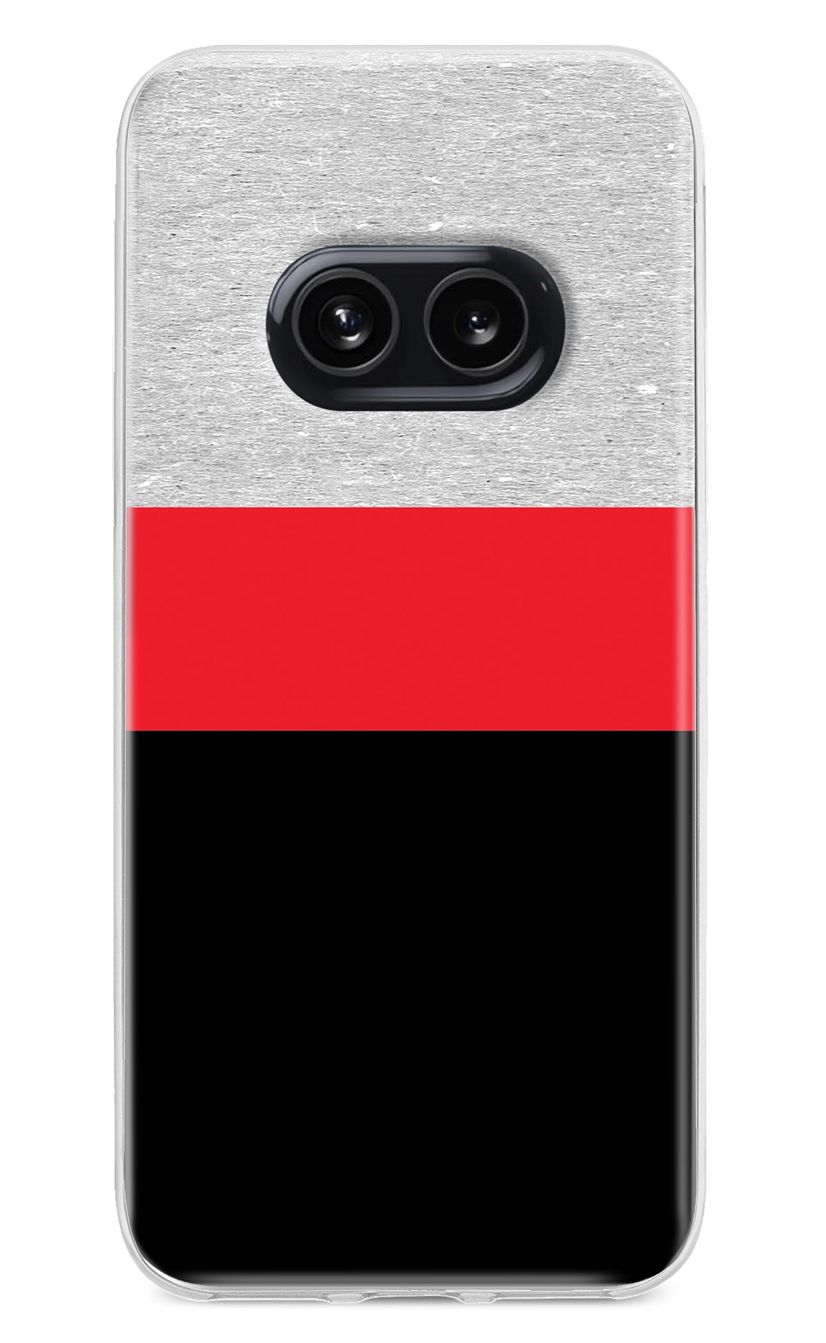 Tri Color Pattern Nothing Phone 2A Back Cover