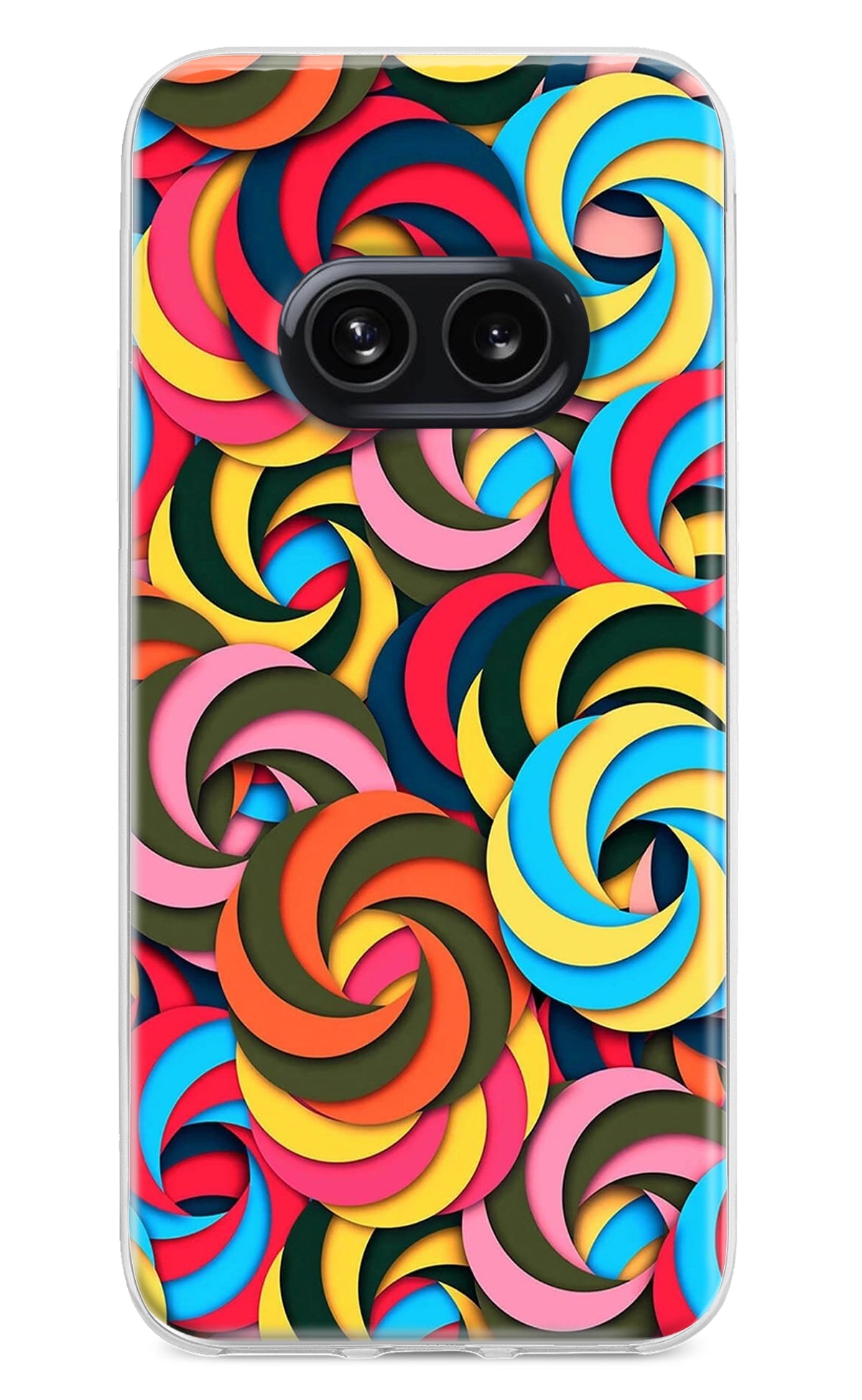 Spiral Pattern Nothing Phone 2A Back Cover