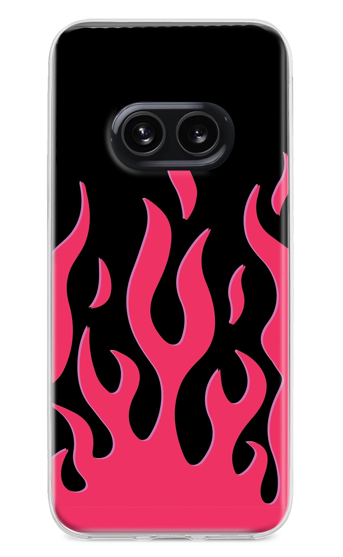 Fire Flames Nothing Phone 2A Back Cover