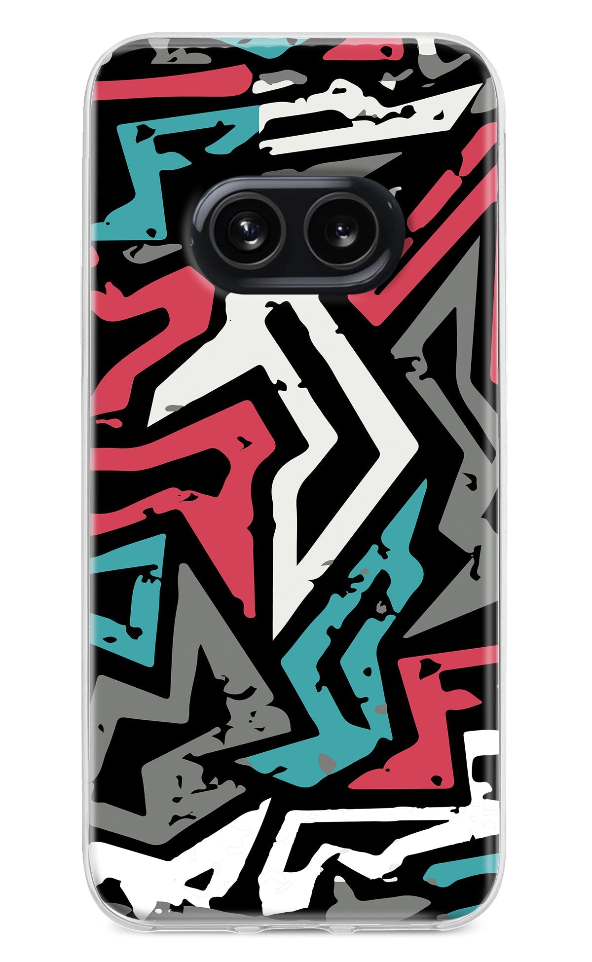 Geometric Graffiti Nothing Phone 2A Back Cover