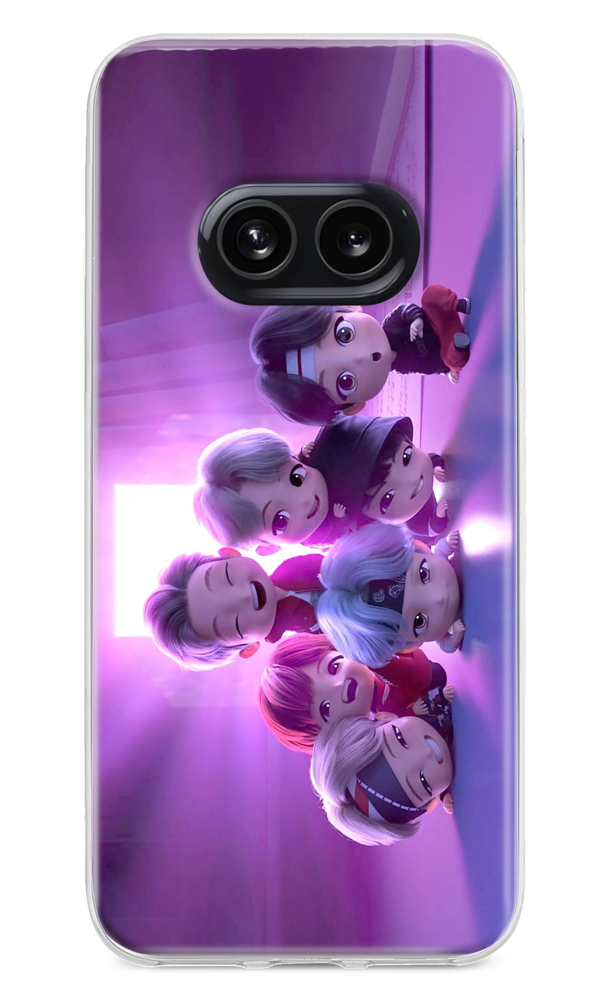 BTS Chibi Nothing Phone 2A Back Cover