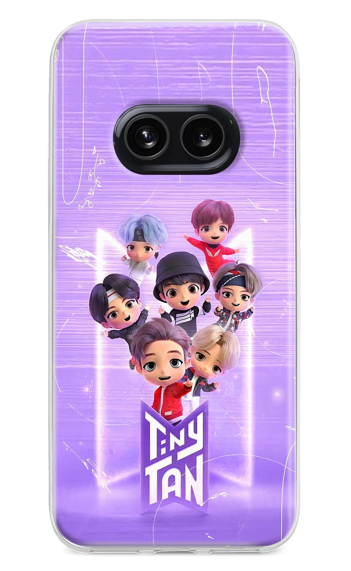 BTS Tiny Tan Nothing Phone 2A Back Cover