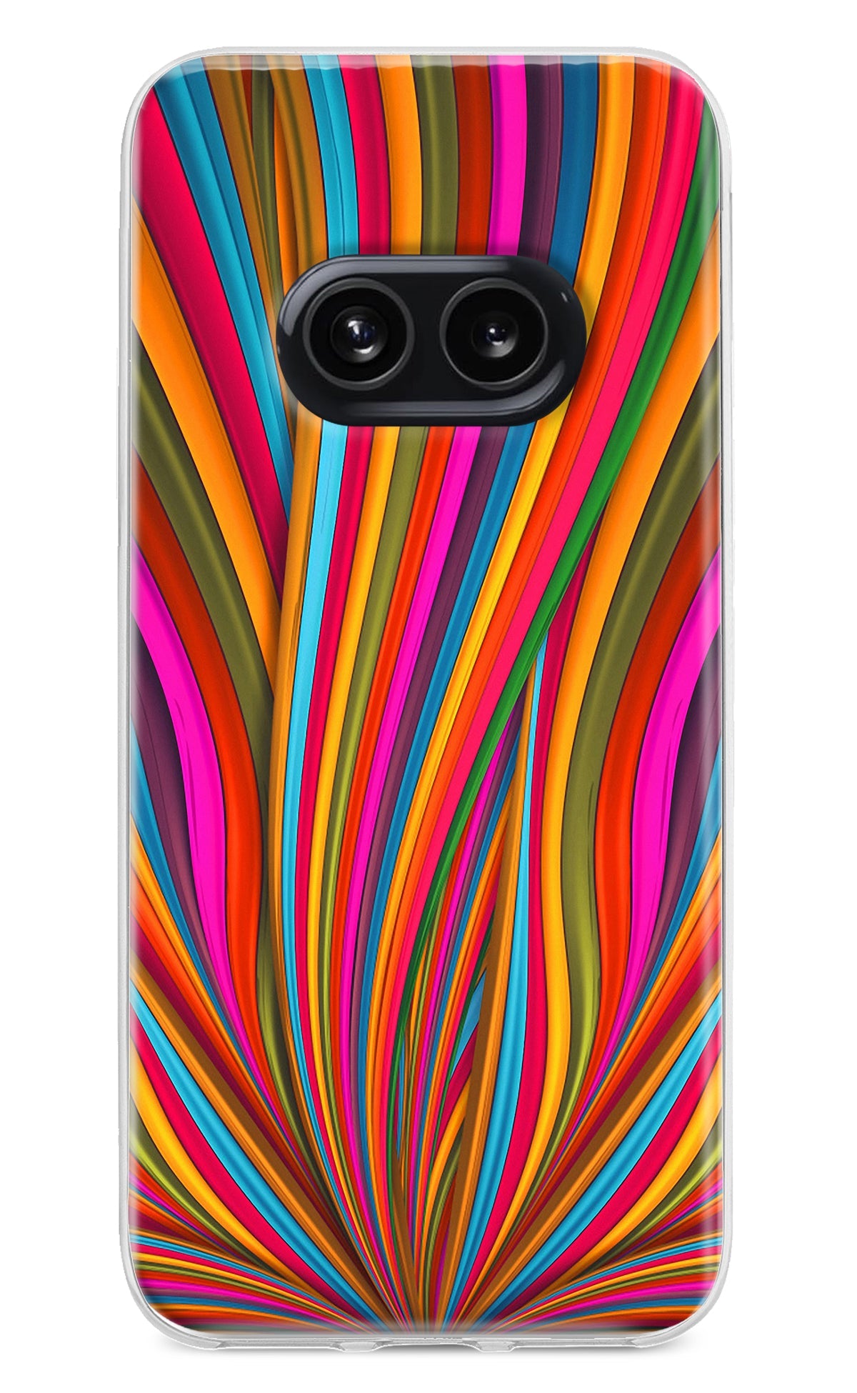 Trippy Wavy Nothing Phone 2A Back Cover