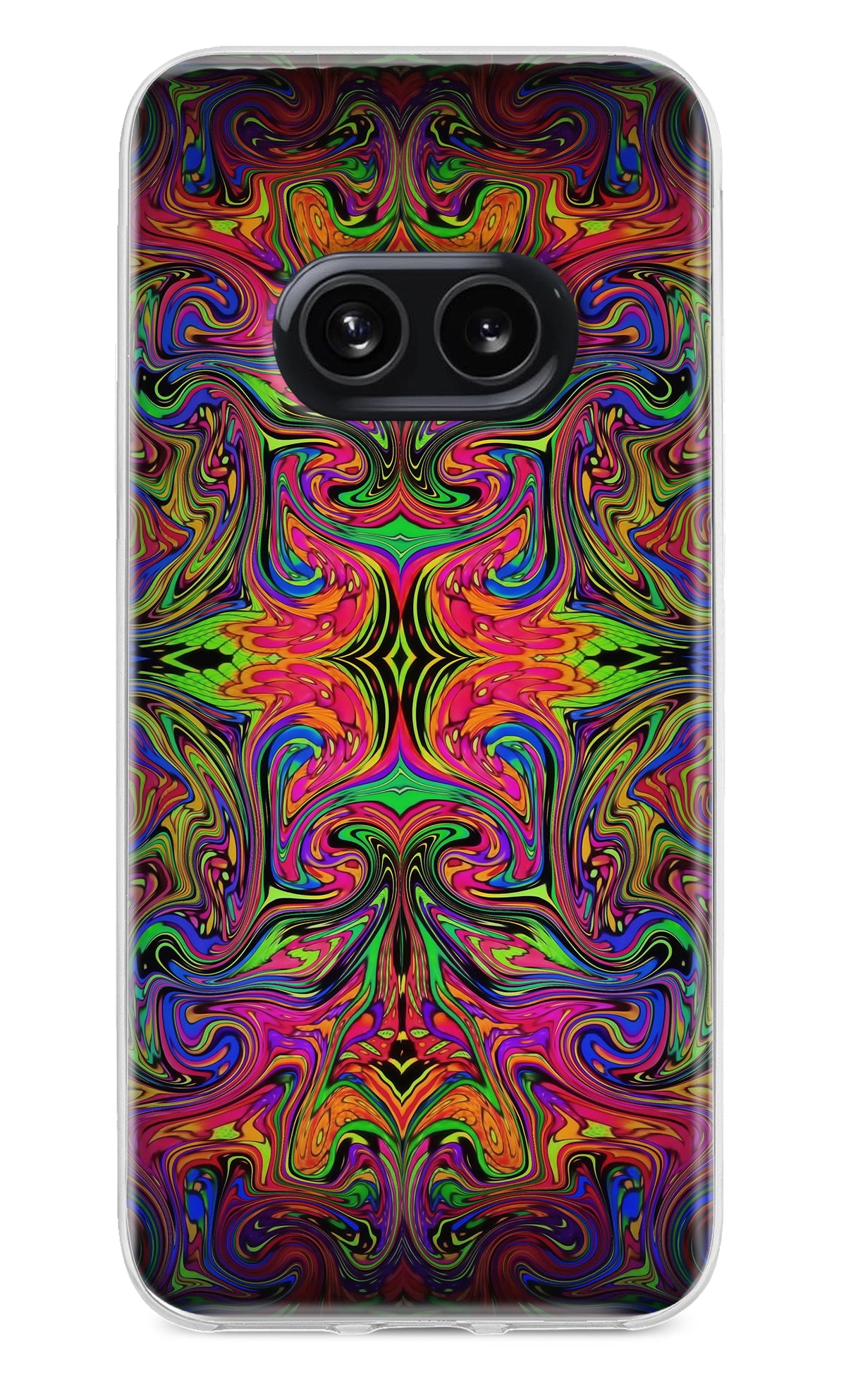 Psychedelic Art Nothing Phone 2A Back Cover