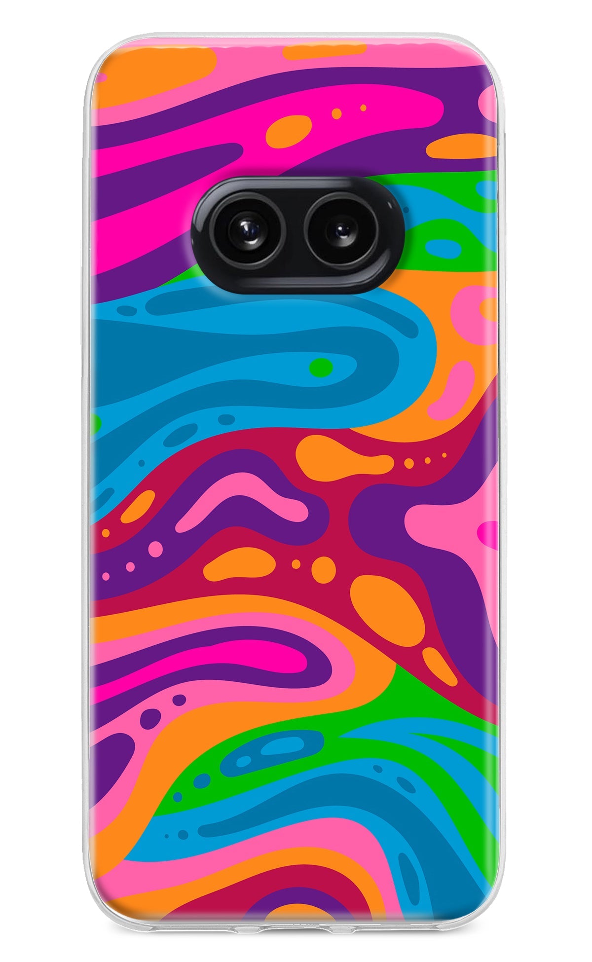 Trippy Pattern Nothing Phone 2A Back Cover