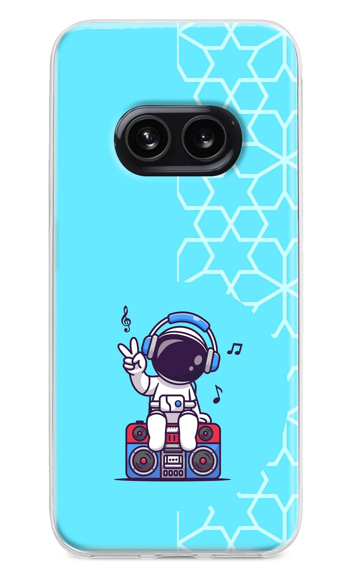 Cute Astronaut Chilling Nothing Phone 2A Back Cover