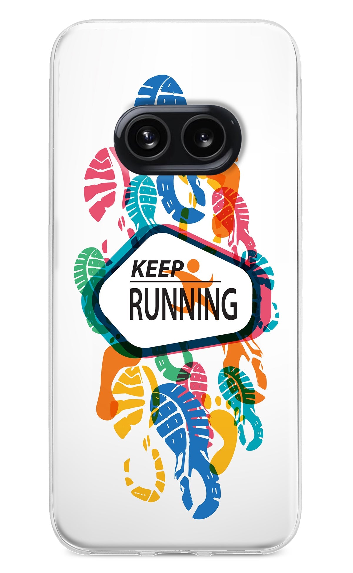 Keep Running Nothing Phone 2A Back Cover