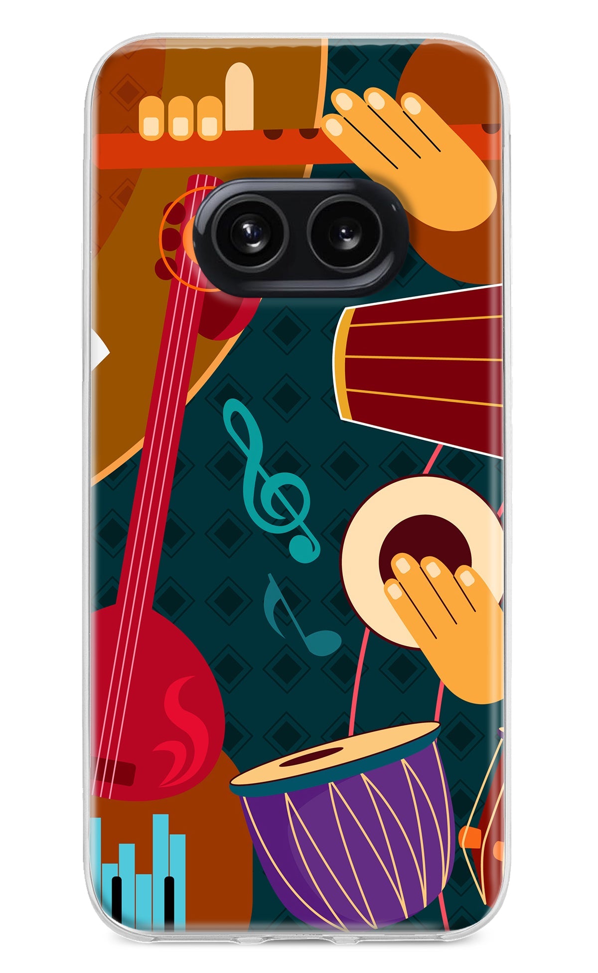 Music Instrument Nothing Phone 2A Back Cover