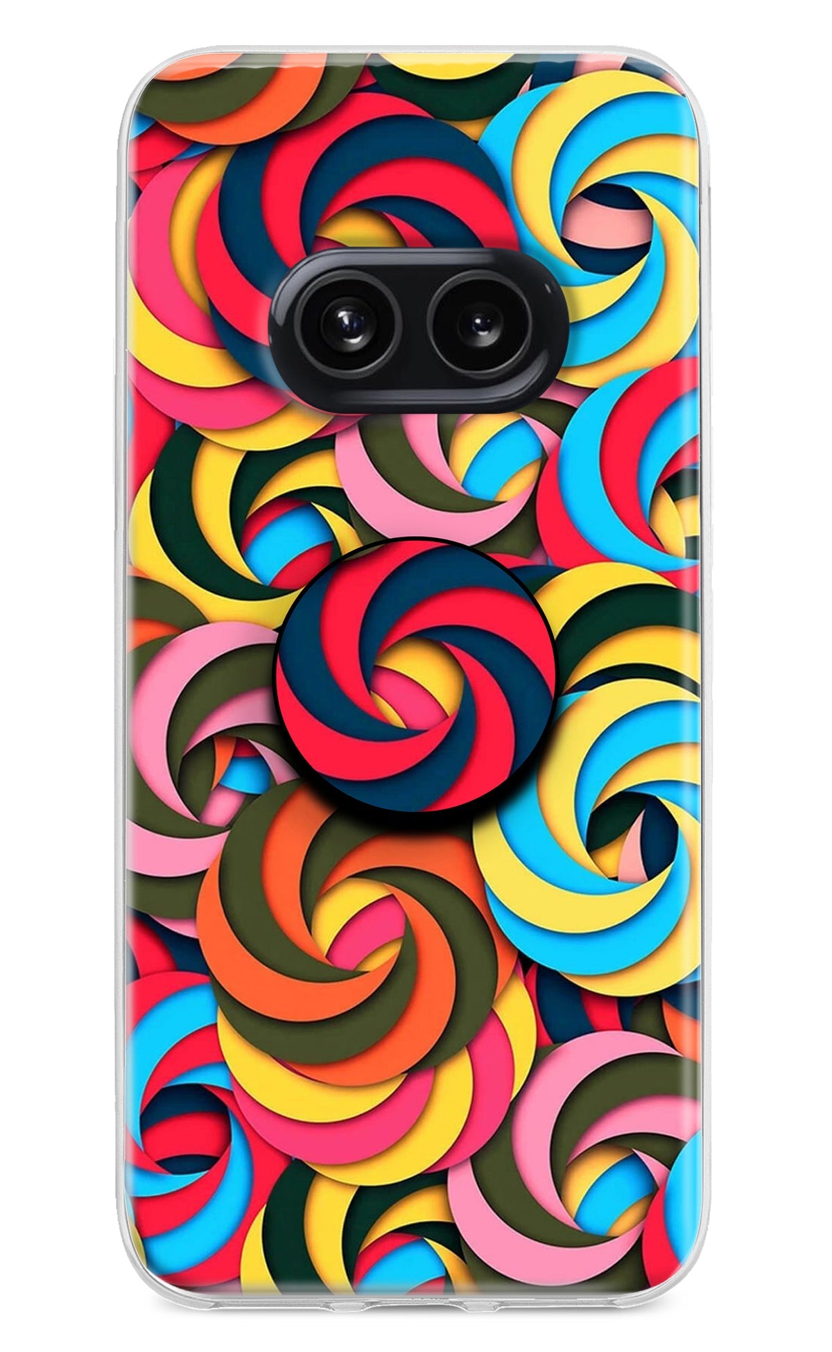 Spiral Pattern Nothing Phone 2A Pop Case