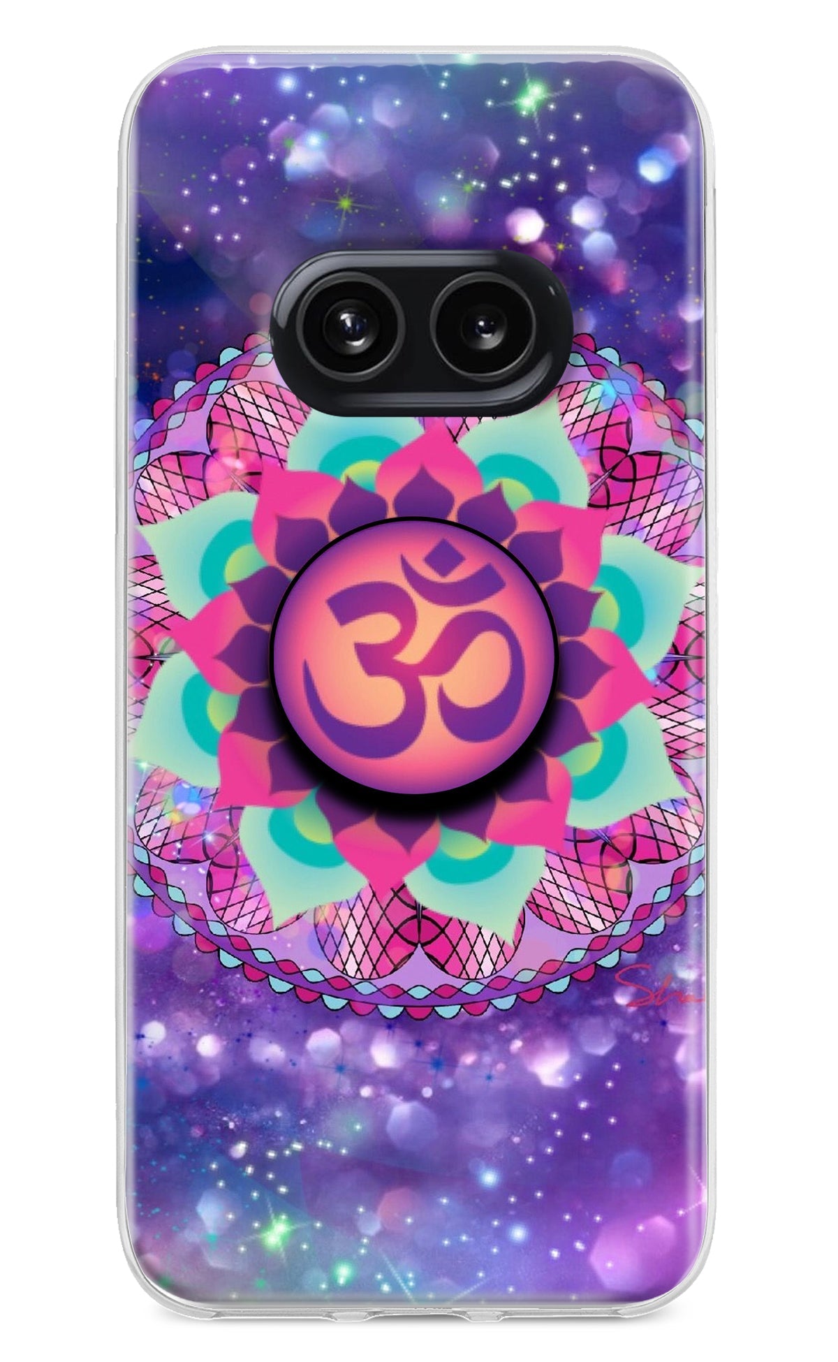 Om Purple Nothing Phone 2A Pop Case